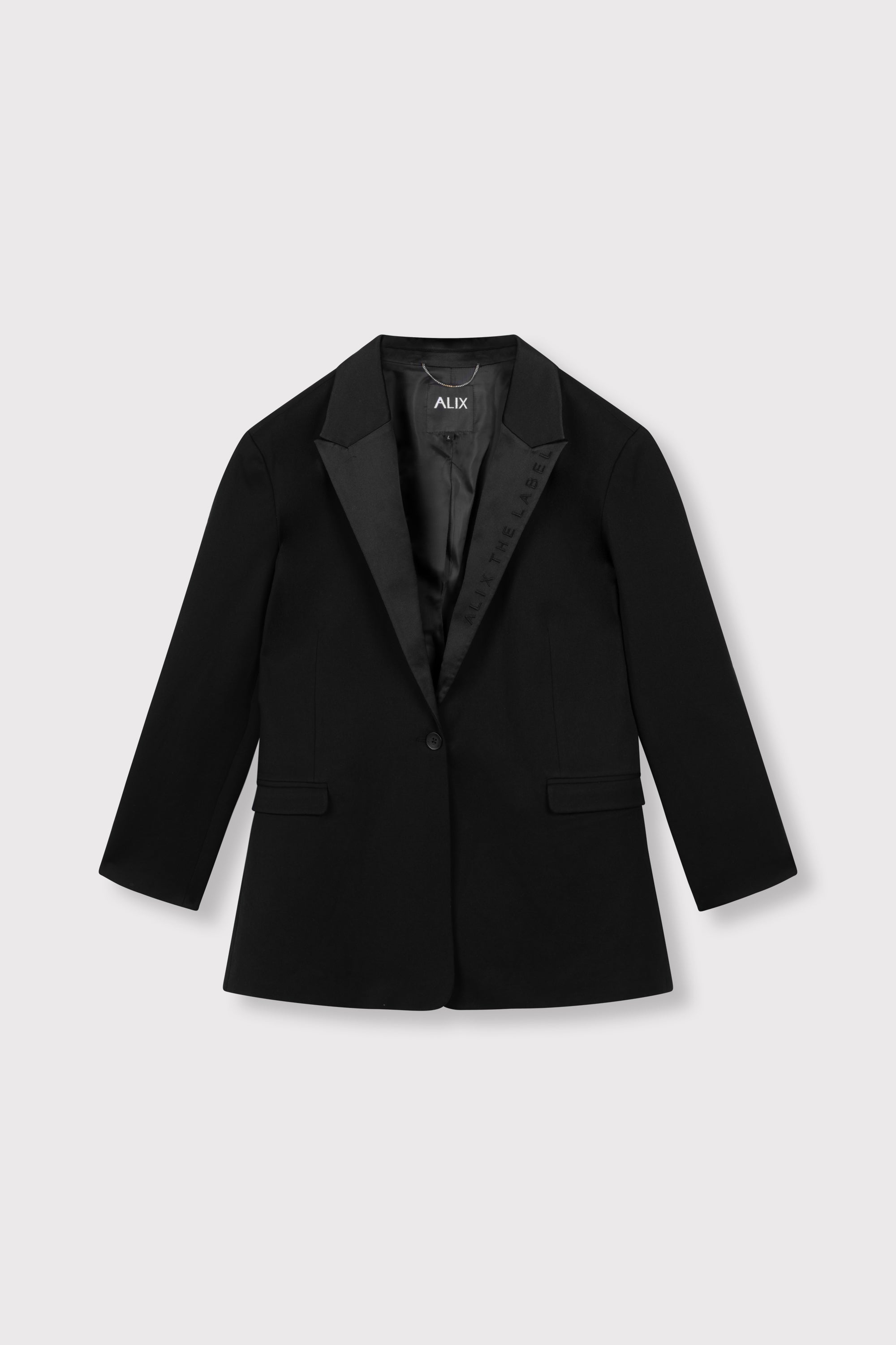 Woven blazer