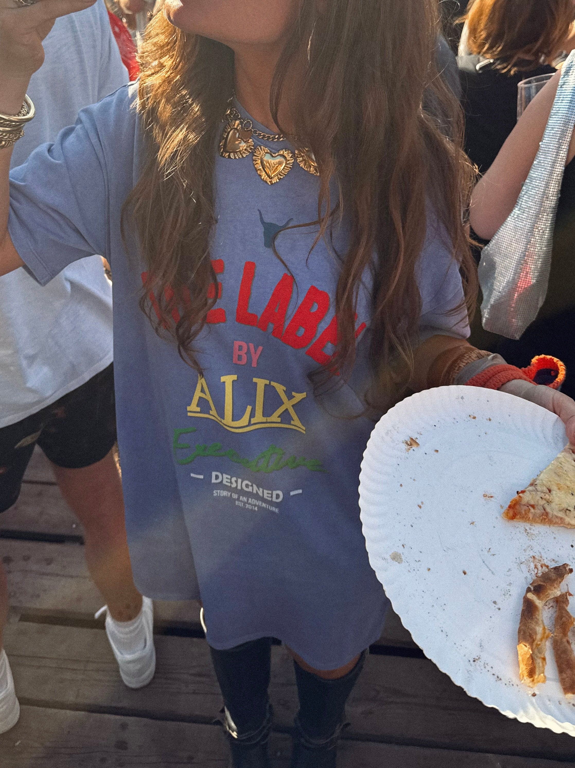 Colourful The Label t-shirt dress