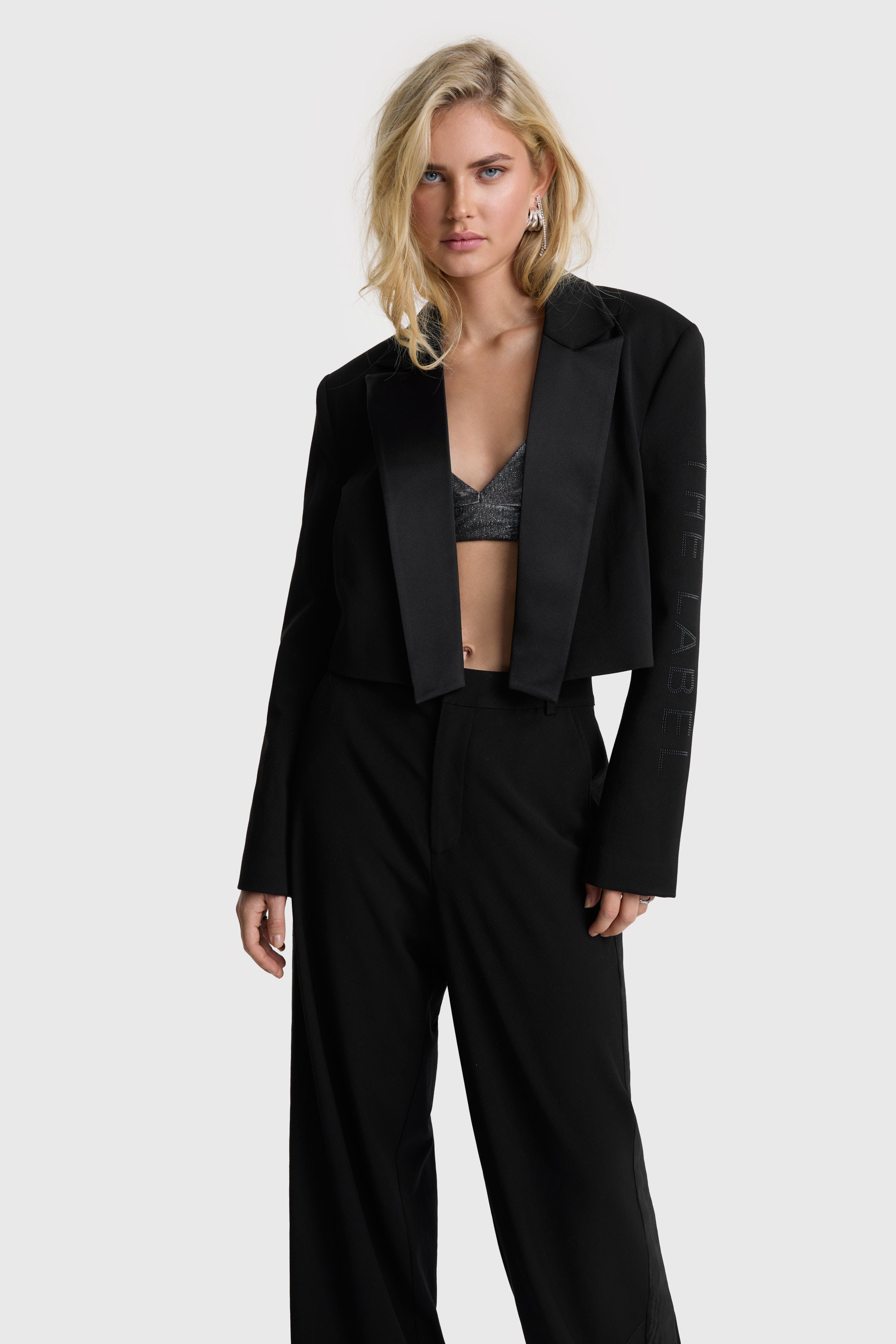 Cropped blazer