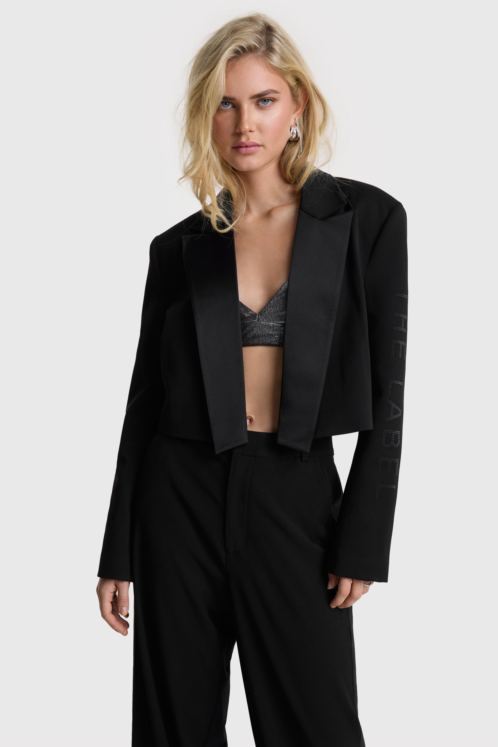 Cropped blazer