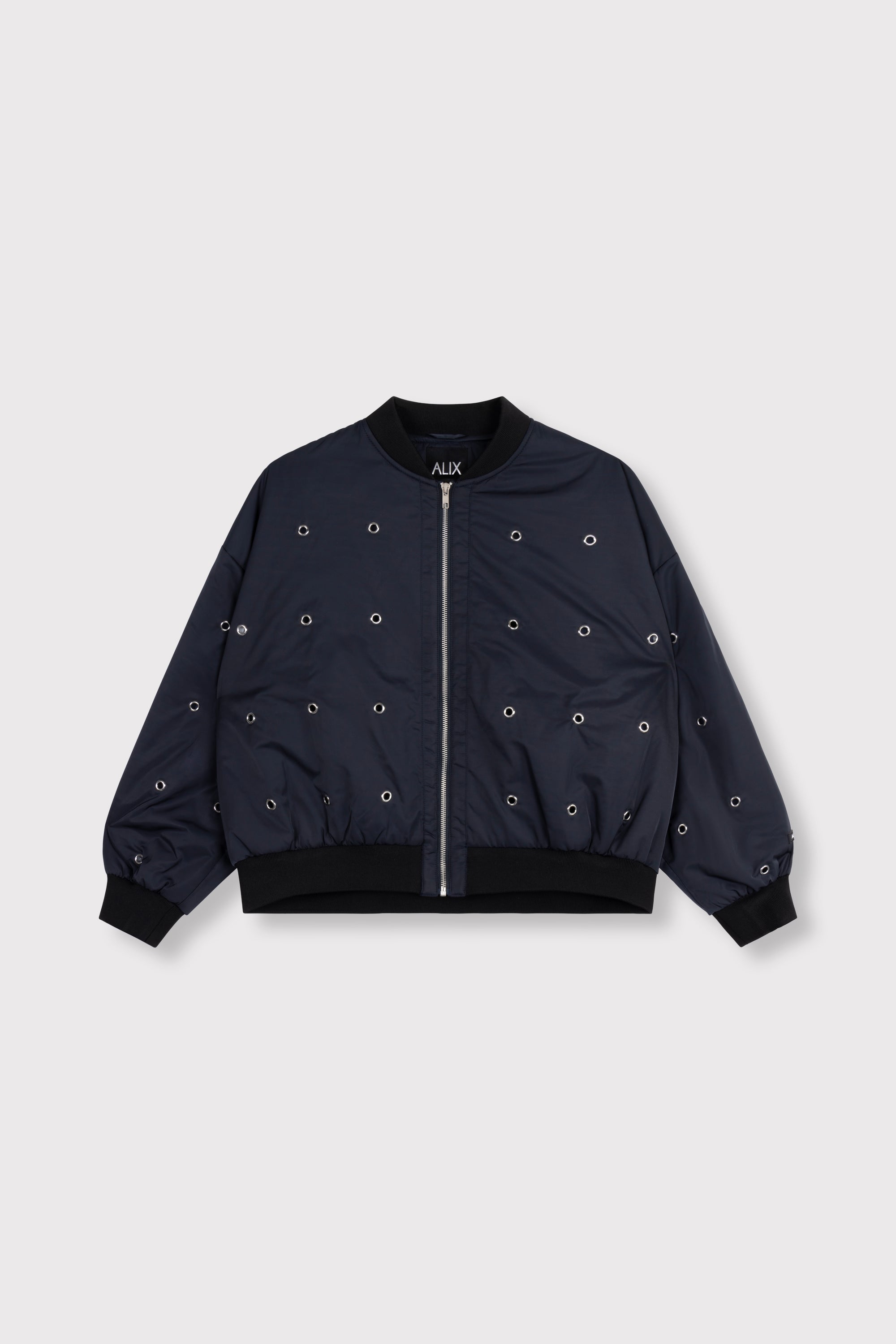Eyelet bomber | navy