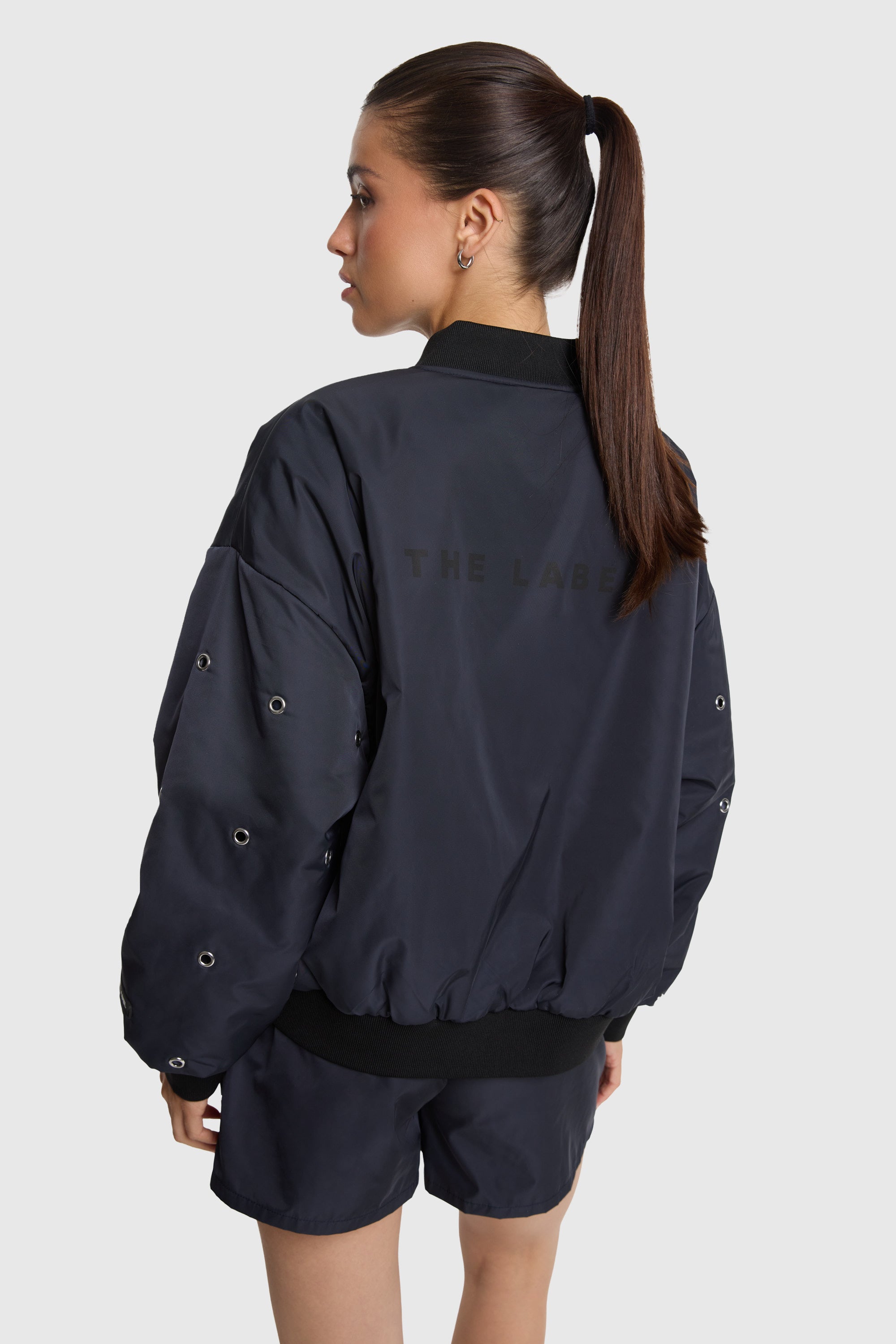 Eyelet bomber | navy