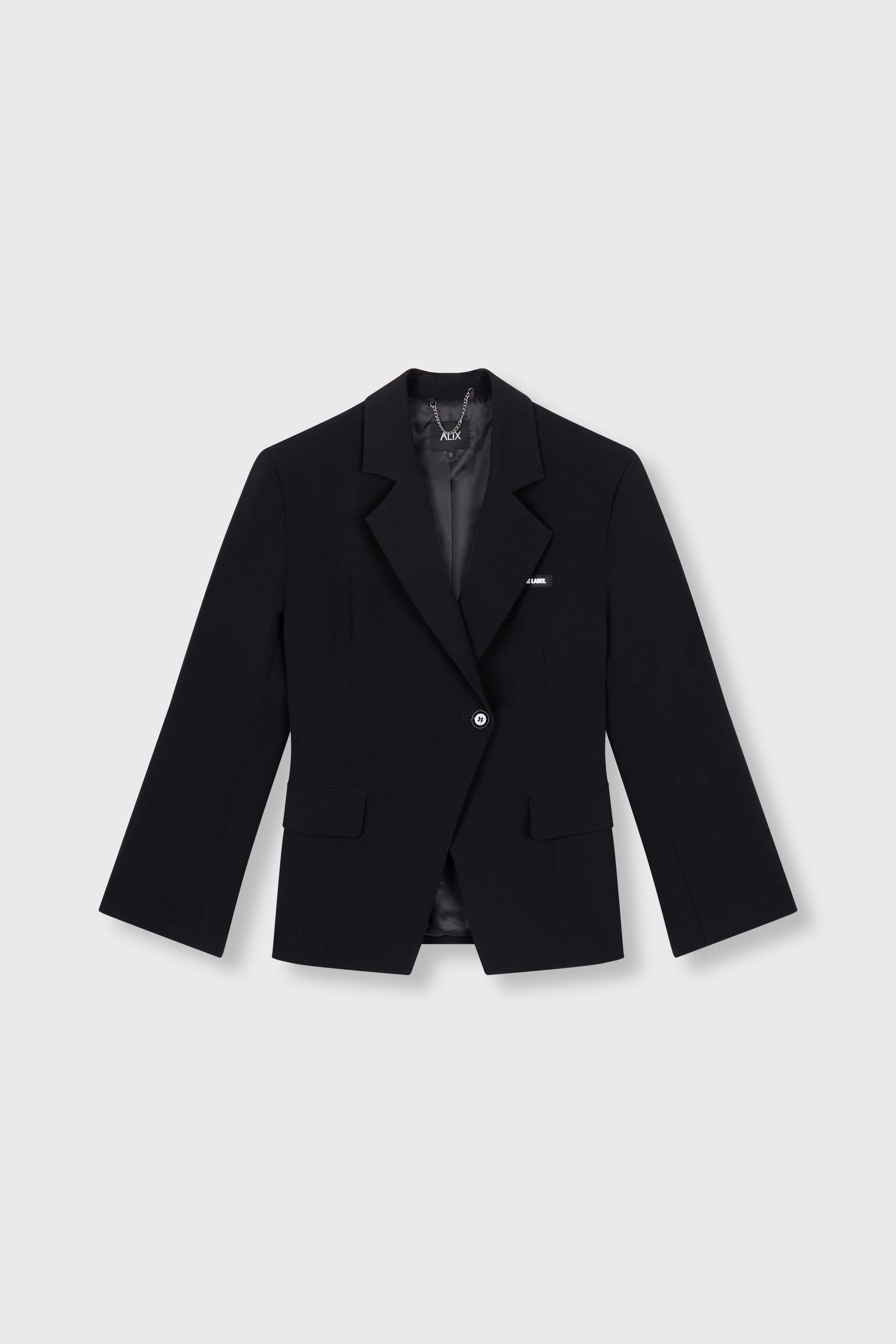 Fitted blazer | black