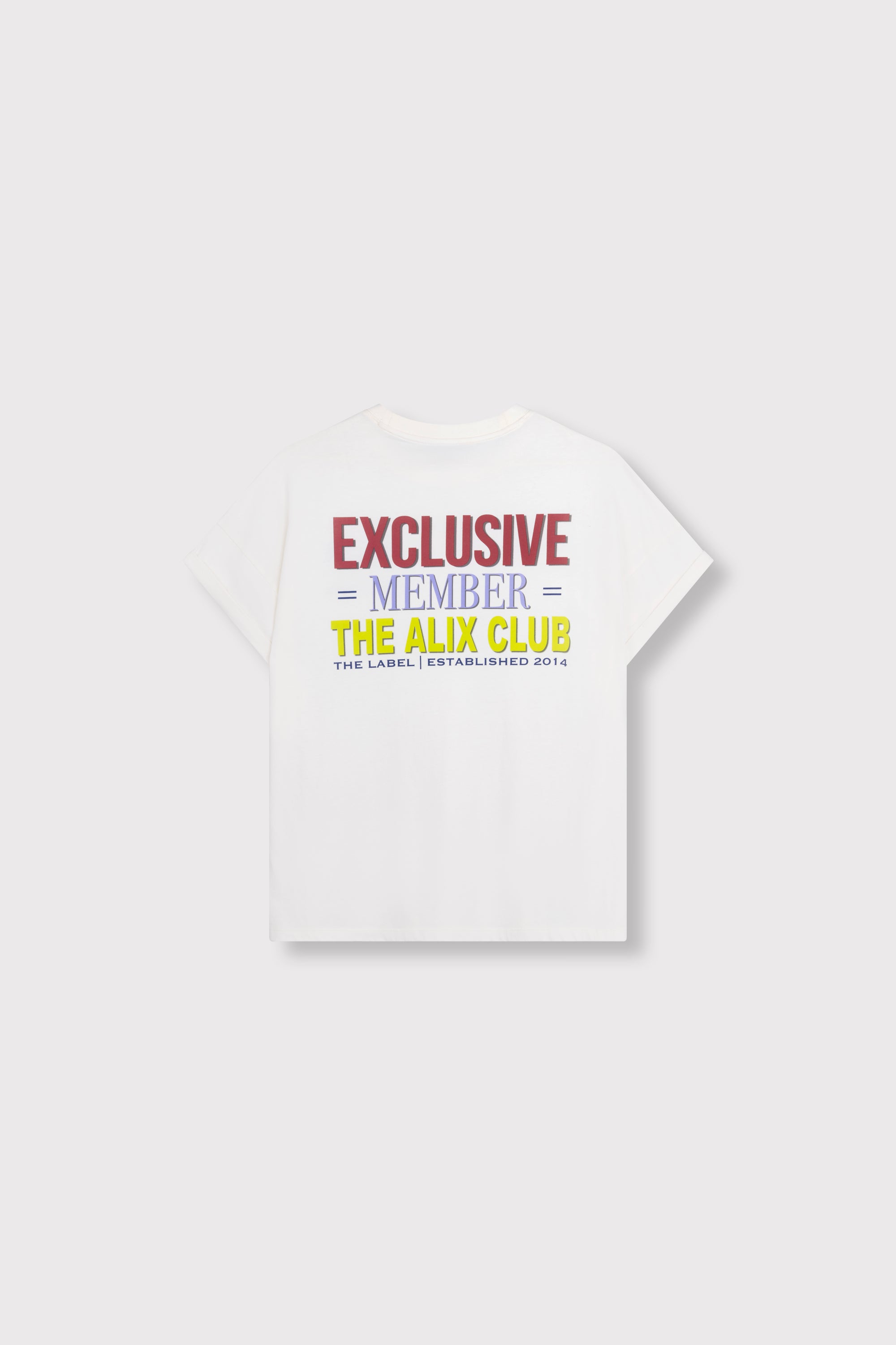Knitted ALIX club t-shirt