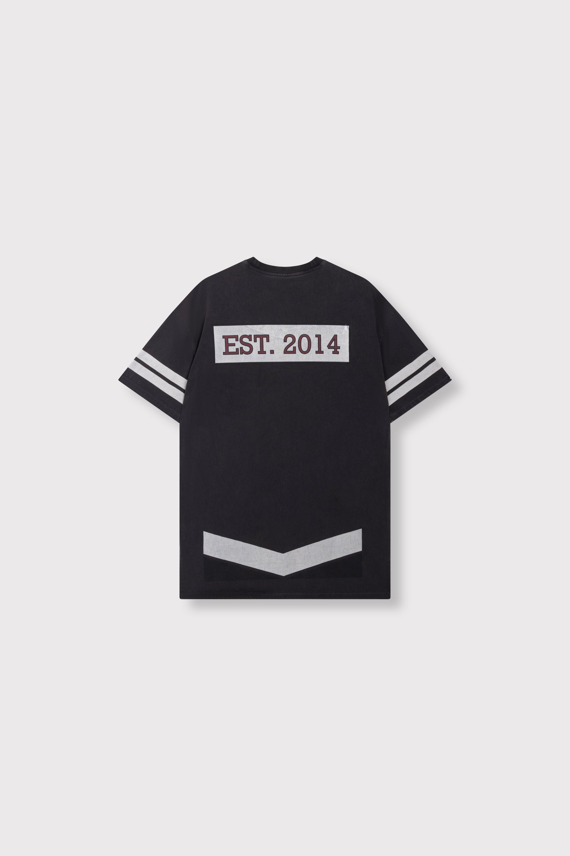 Knitted sporty t-shirt dress