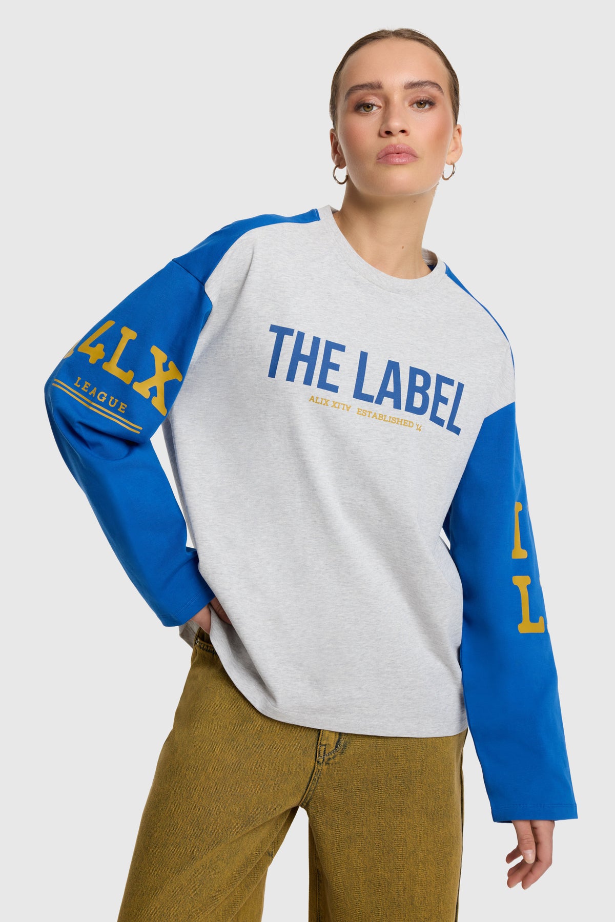 Mix long sleeve t-shirt