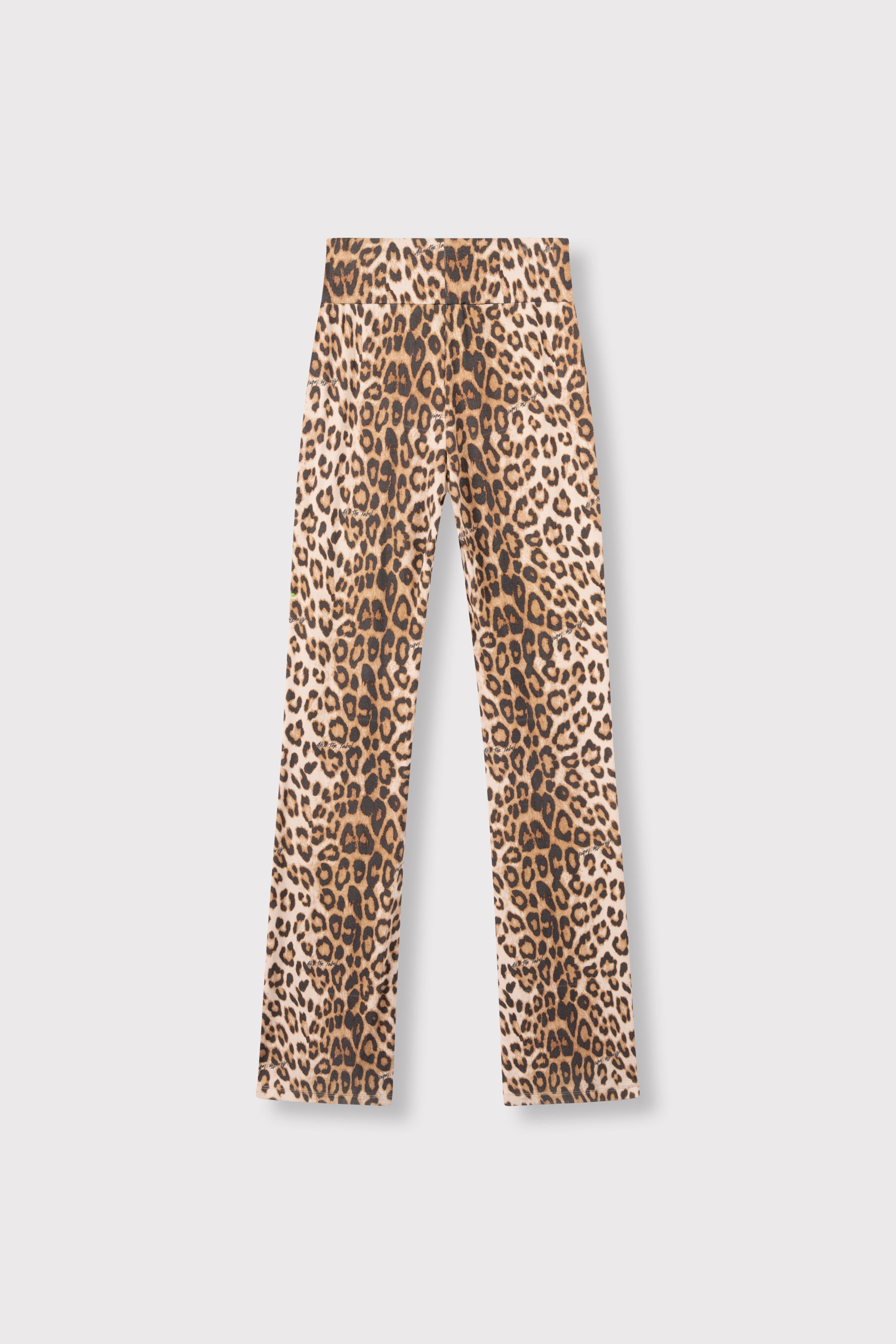 Rib flared pants | animal