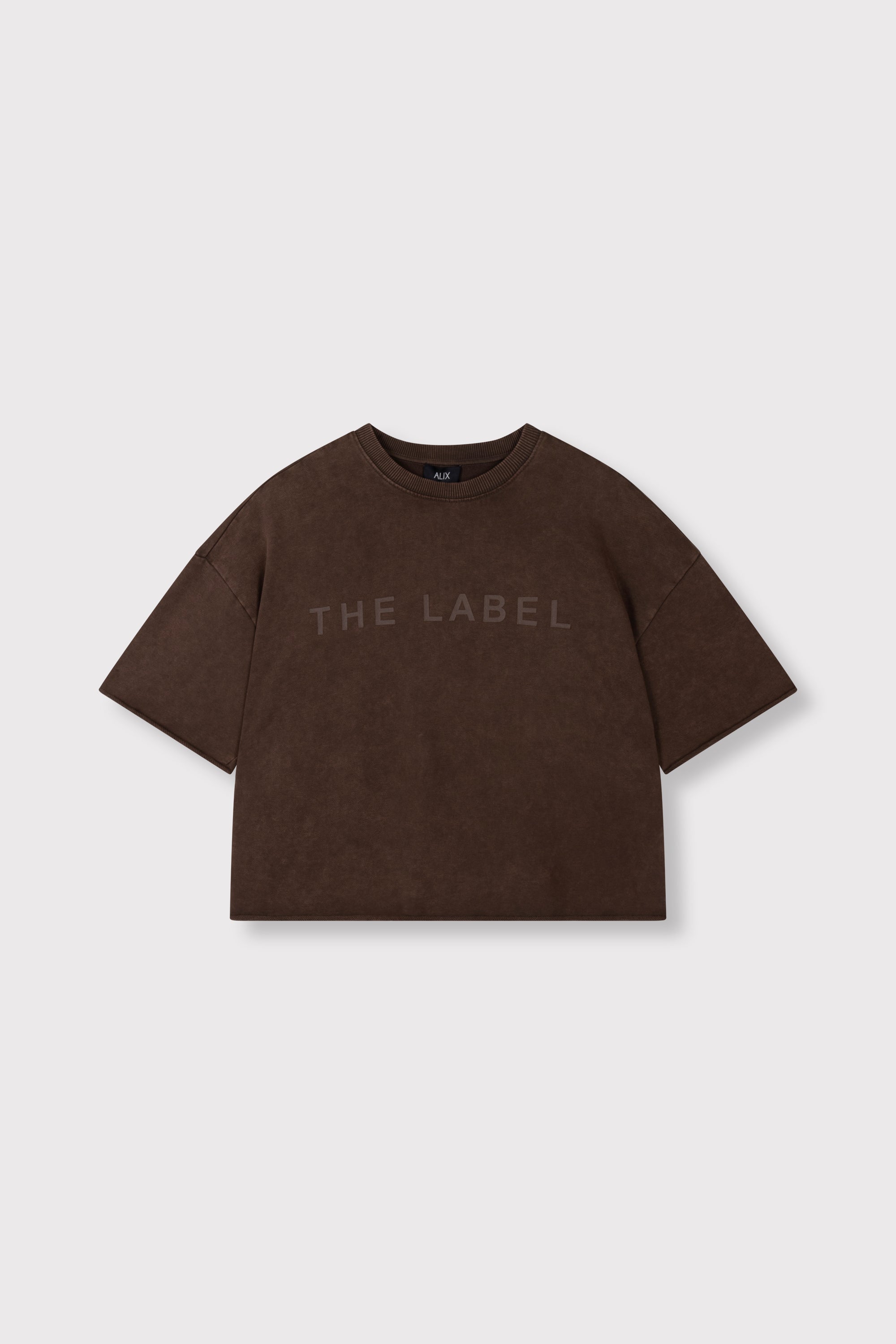 The label summer t-shirt | brown