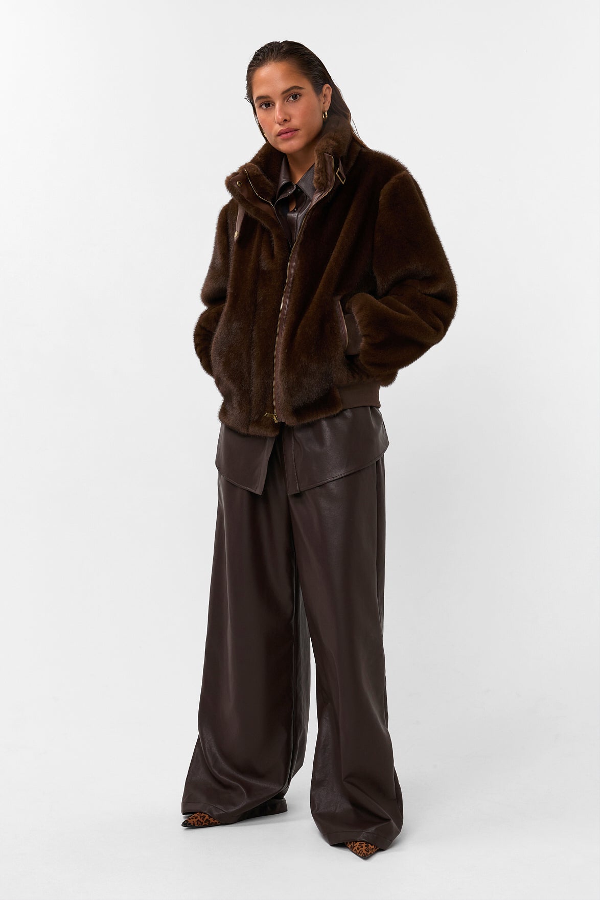 Poise pants | brown
