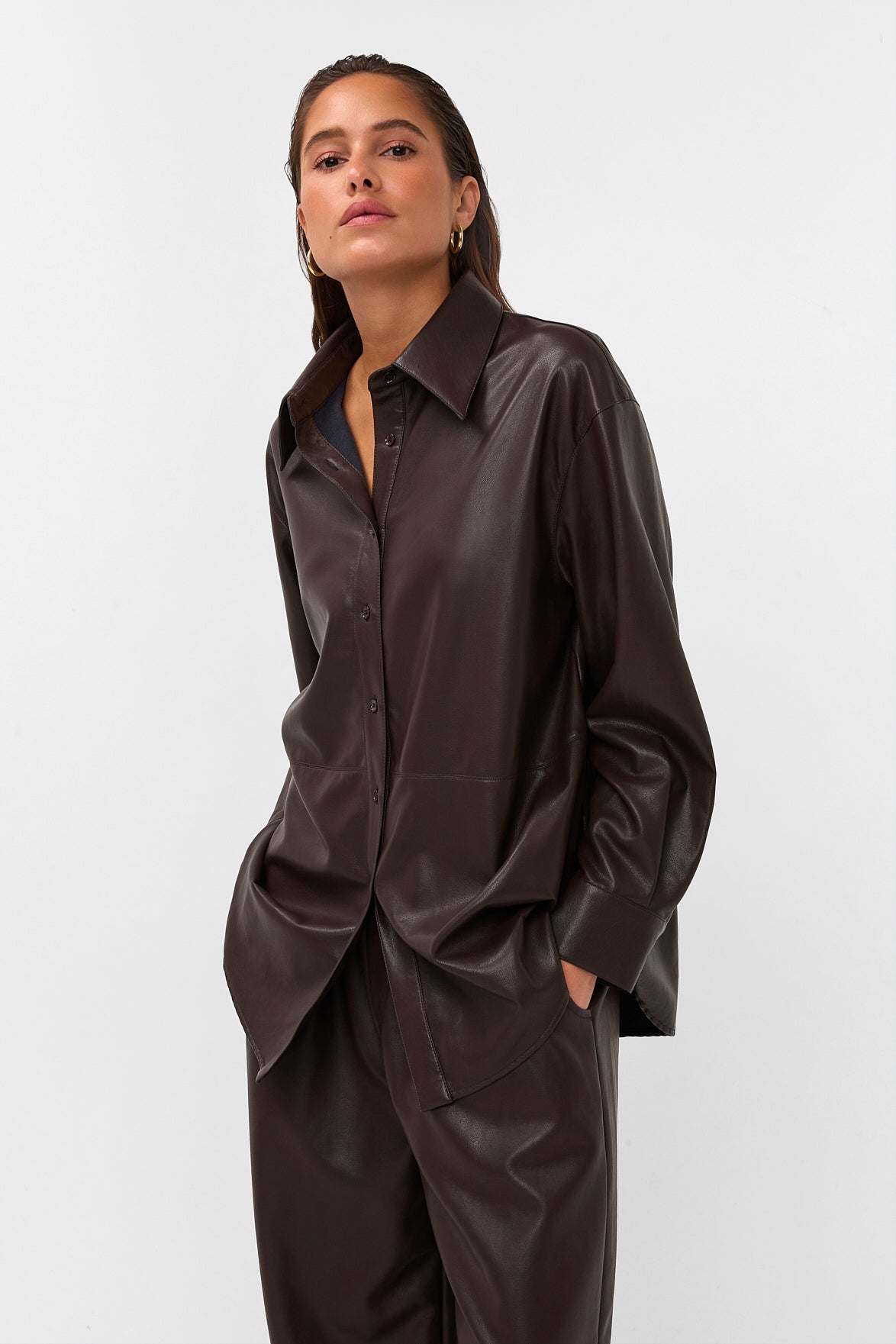 Cloud blouse | brown