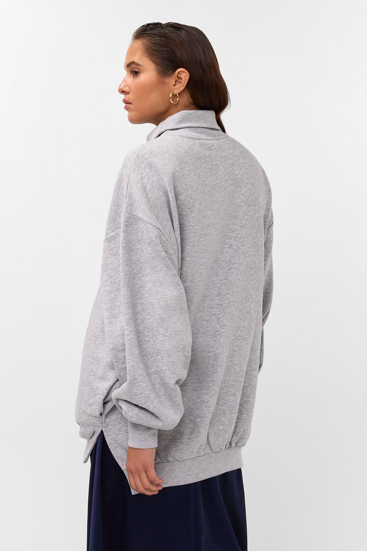 Amaya sweater | grey/blue