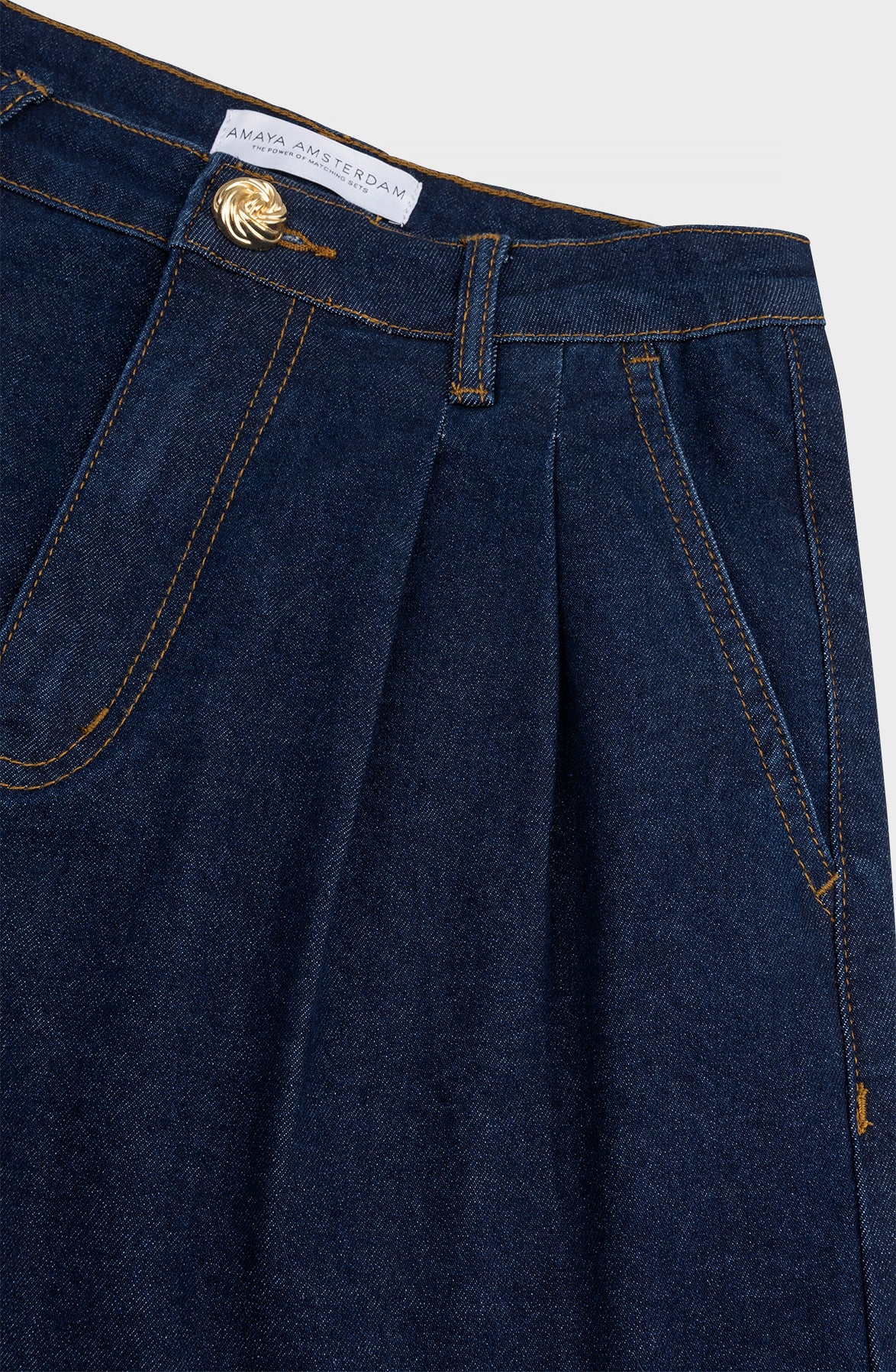 Aria denim pants | blue