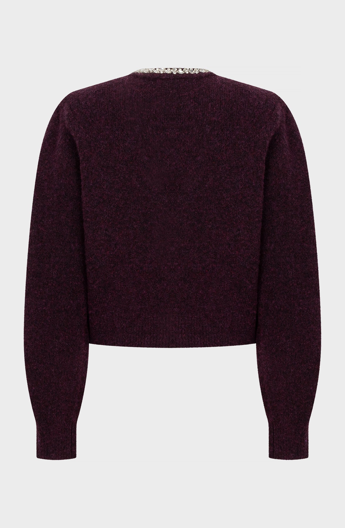Sia knitwear | aubergine
