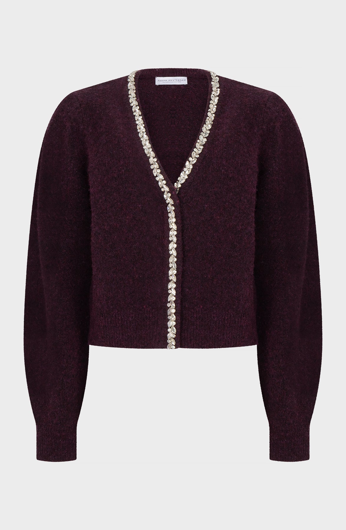 Sia knitwear | aubergine