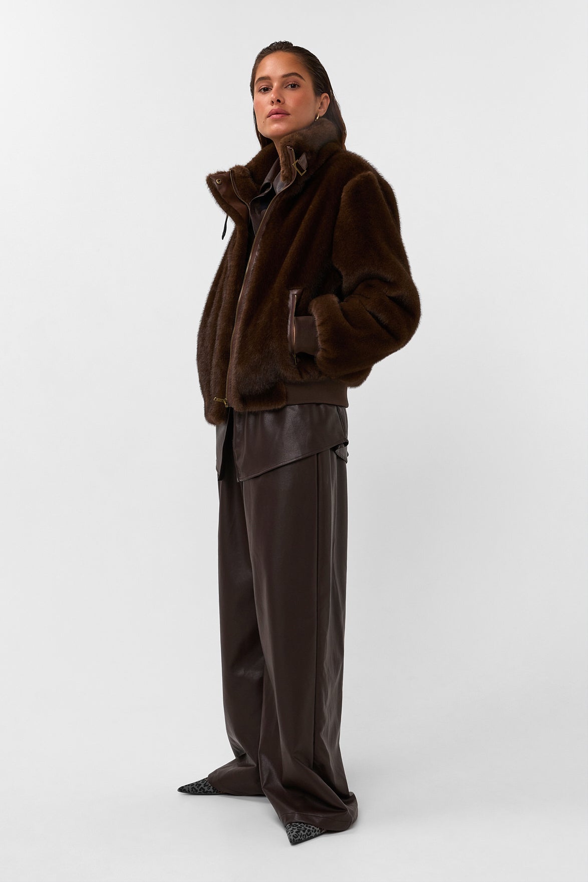 Tala fake fur jacket