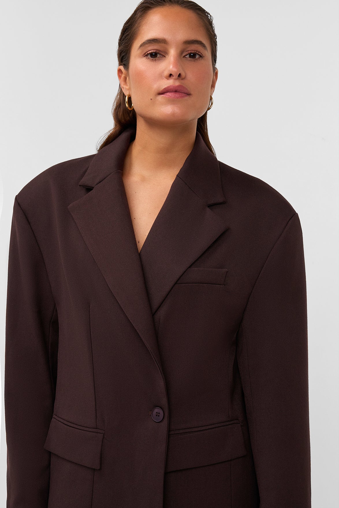 Clair blazer | brown