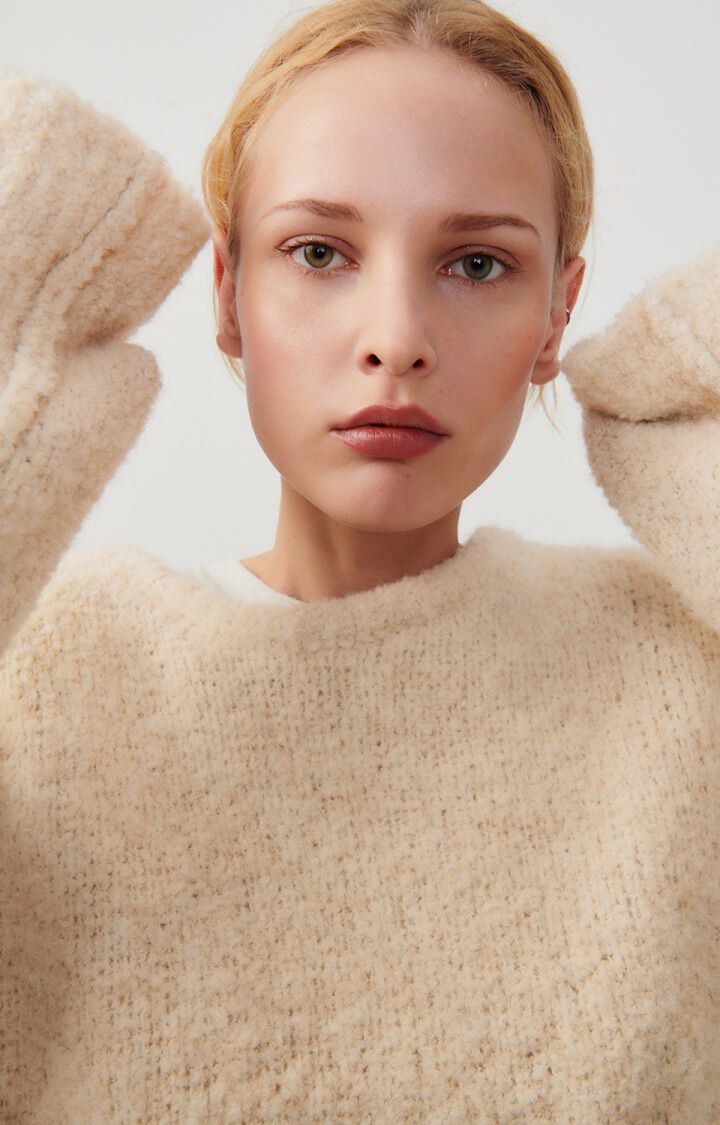 ZOL18A sweater | beige clair chiné