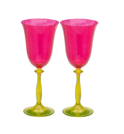 Gardenia Optic Wine Glass Set of Two