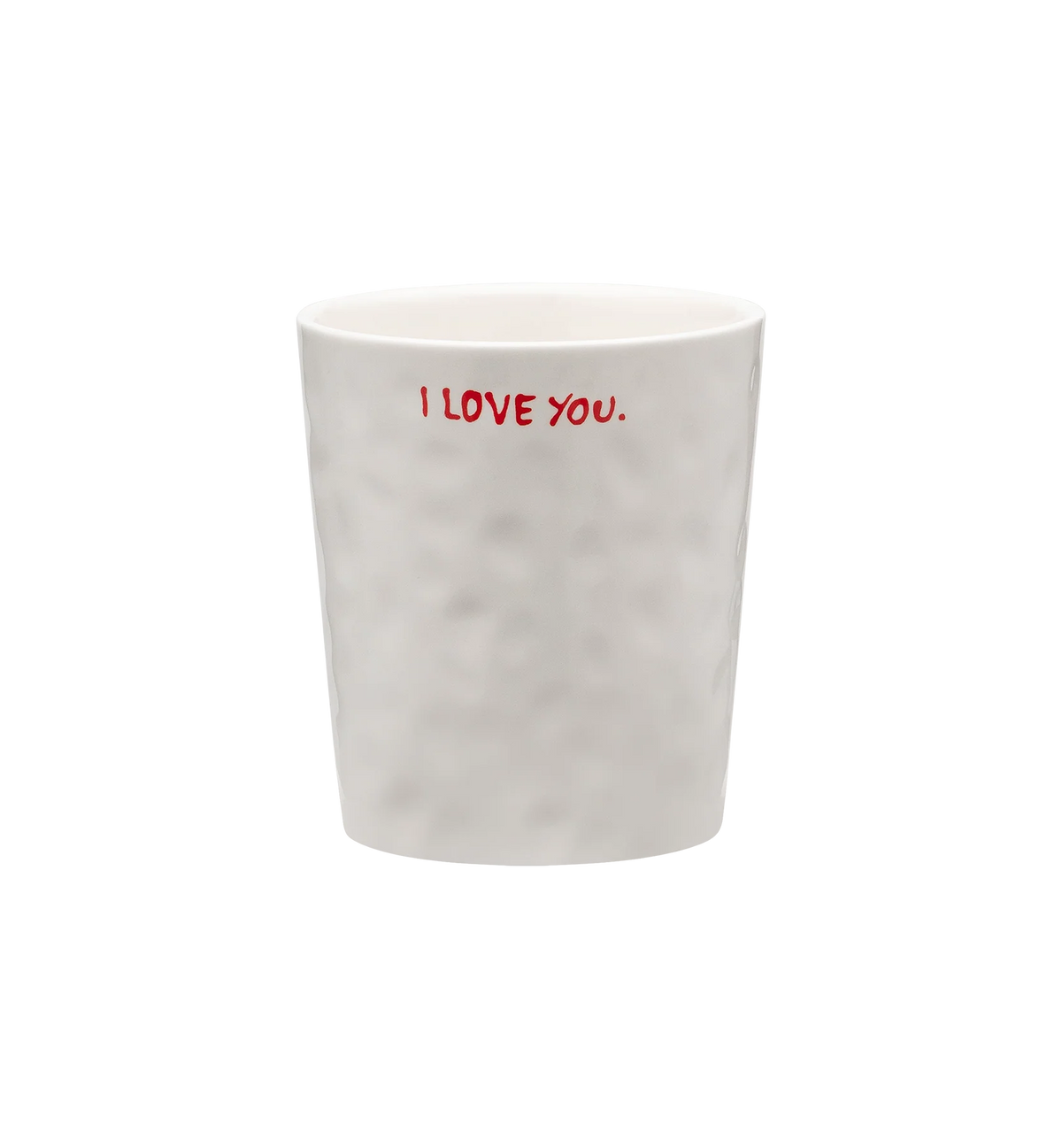 I love you latte cup
