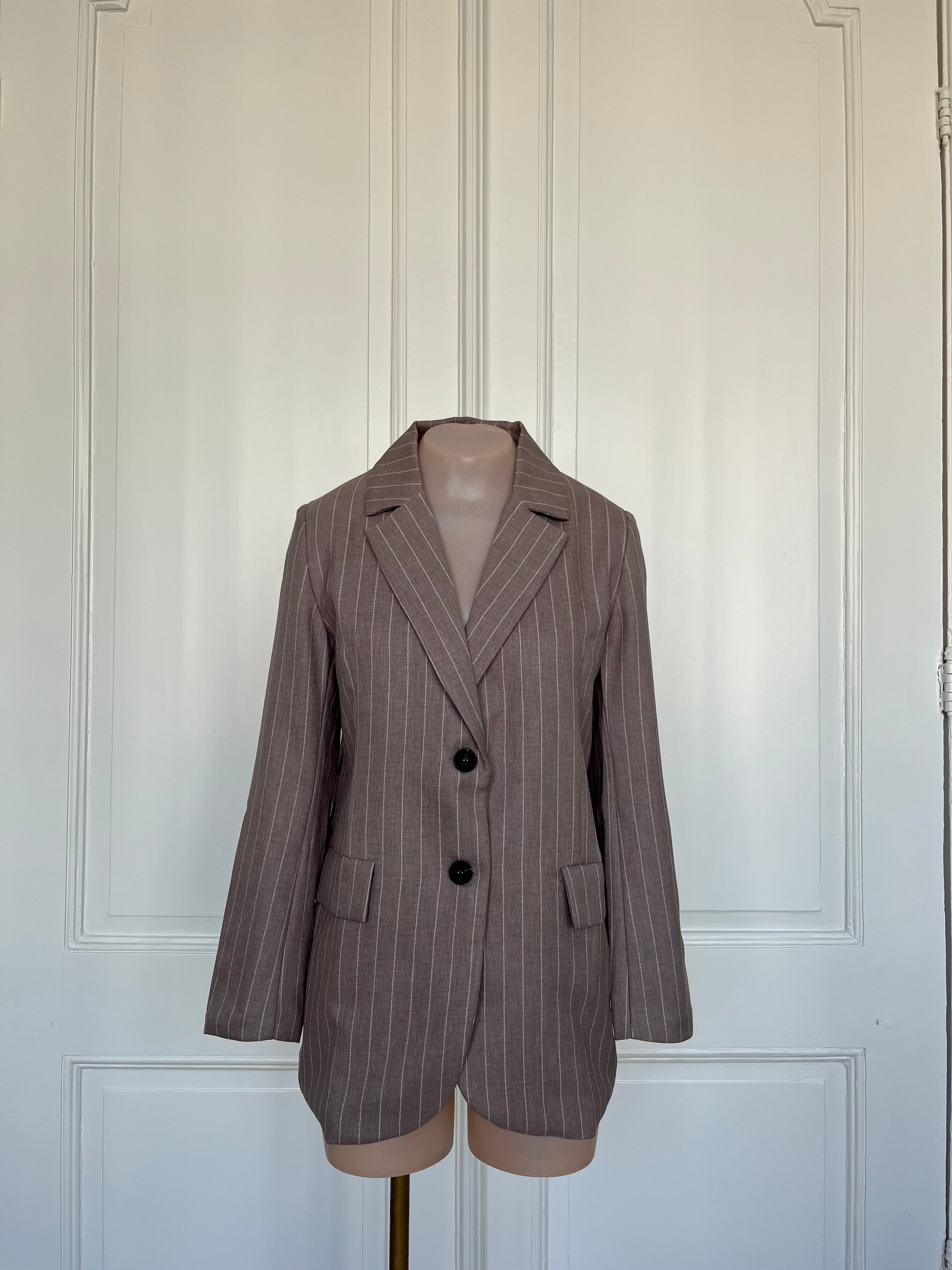 Mirjam pinstripe blazer