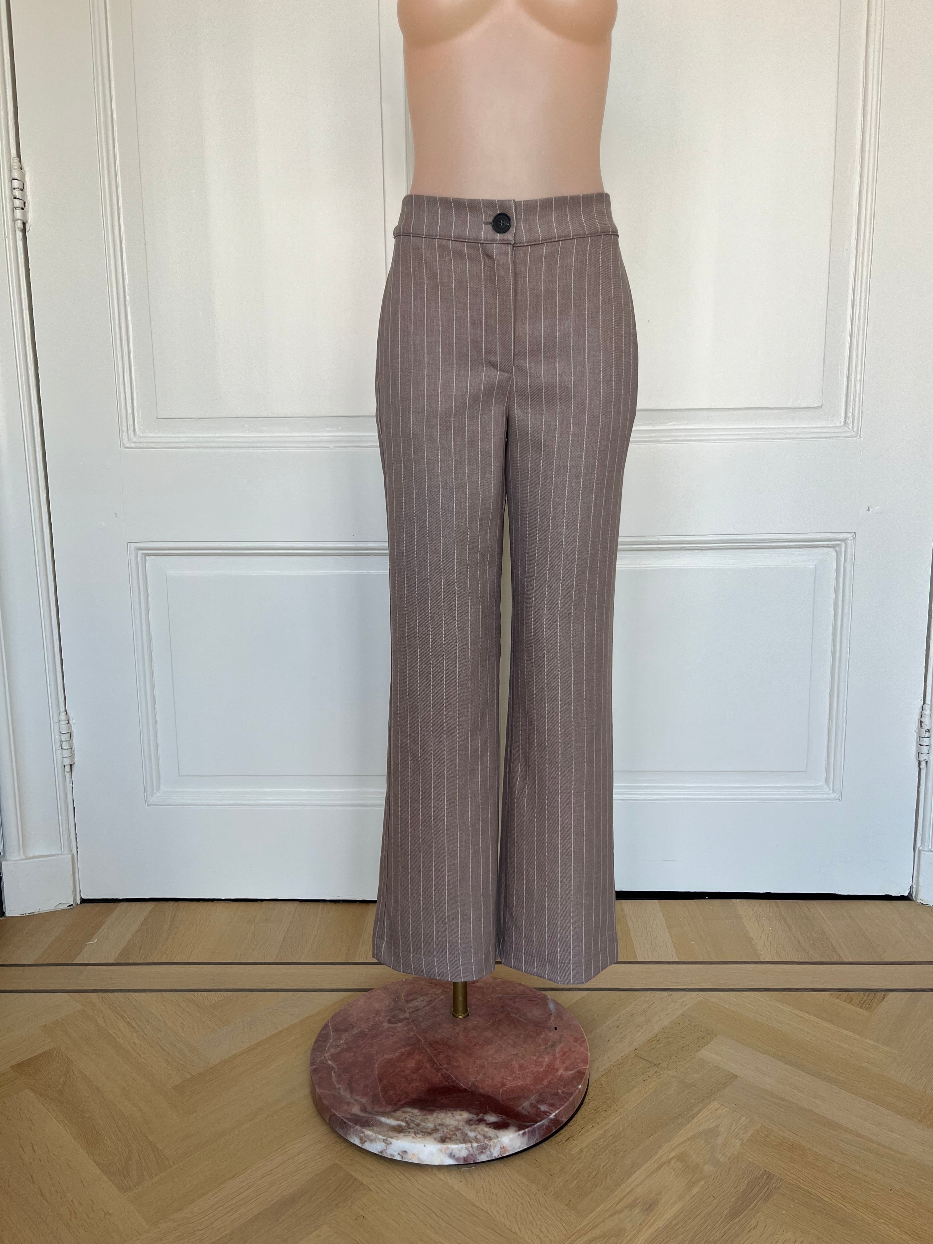 Saskia pinstripe pants