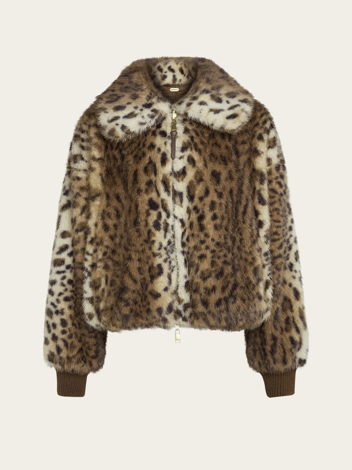 Carmela reversible jacket | khaki brown