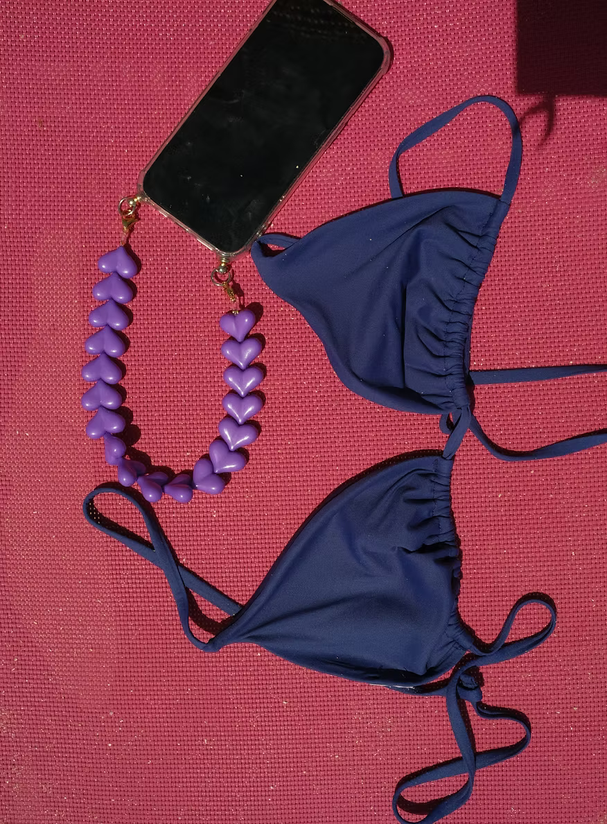 Purple Heart Phone Cord