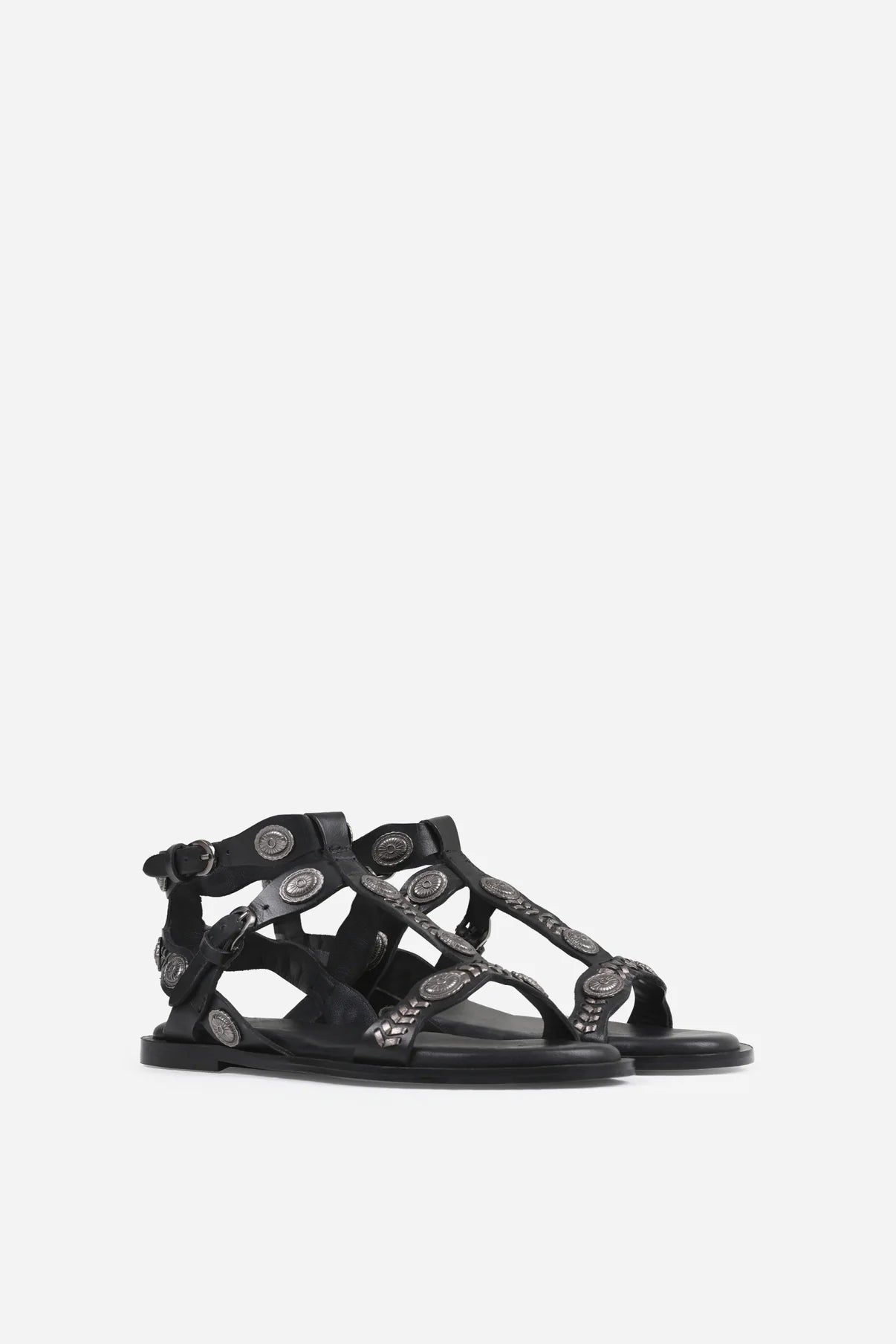 Sky-ler black sandals