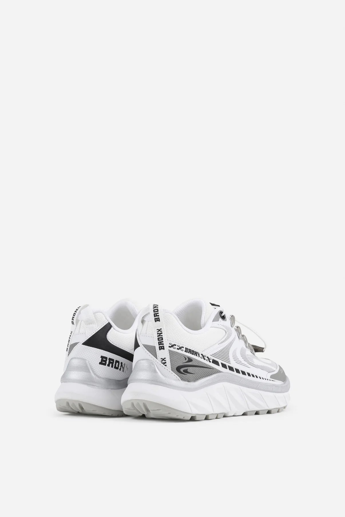 Track-err sneaker - white/silver