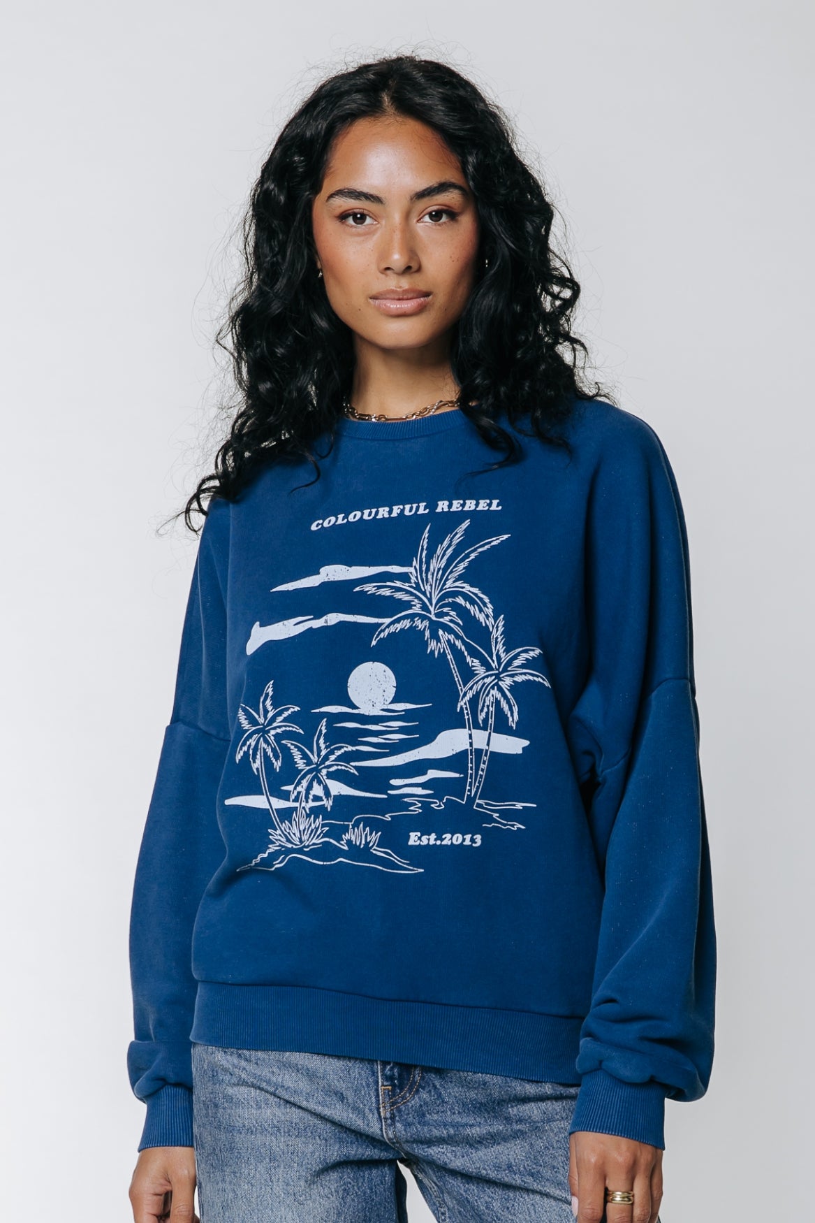 Beach days sweater | blue