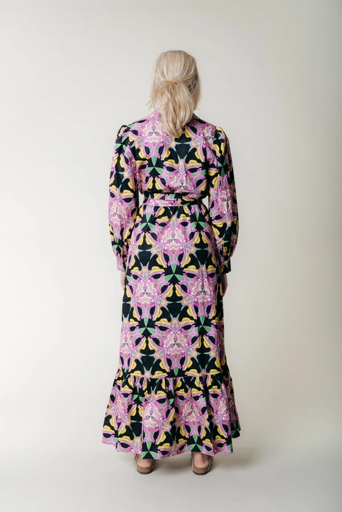 Davina Flower Maxi Dress