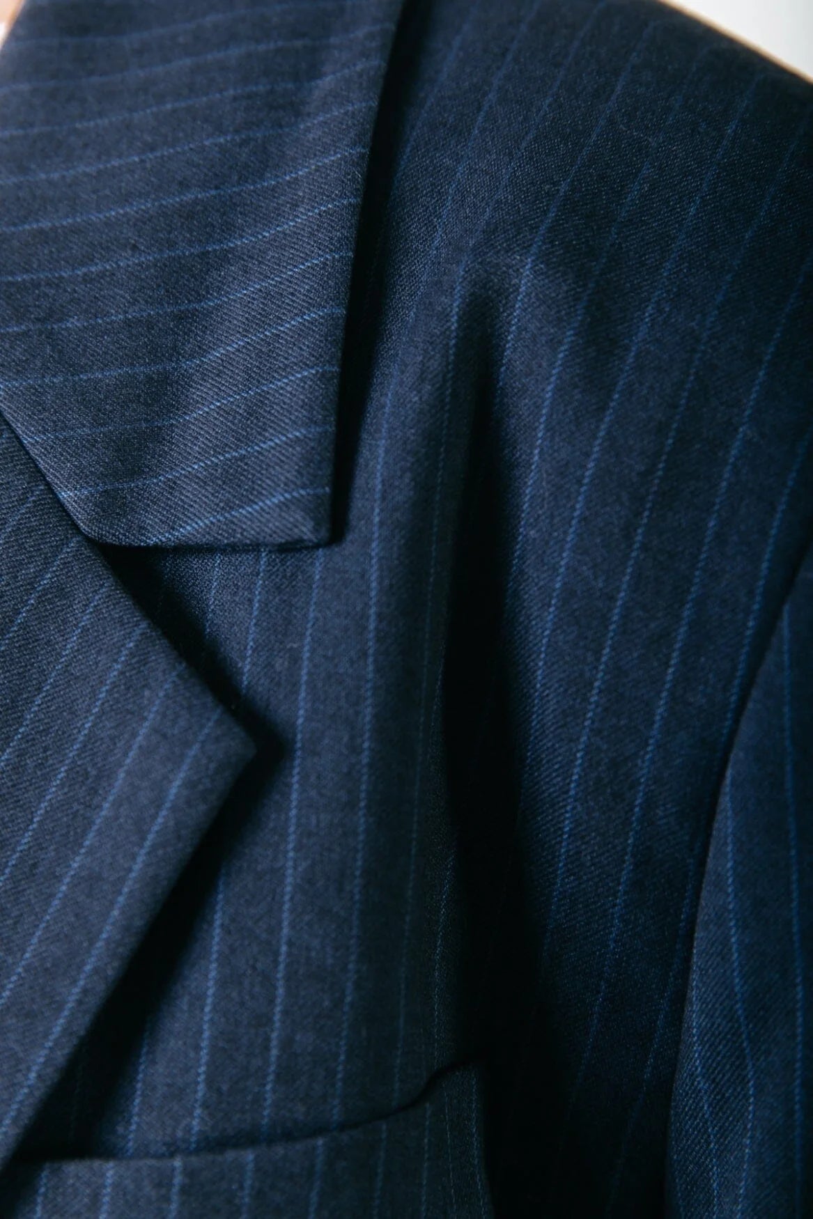 Jesra pinstripe blazer | dark blue