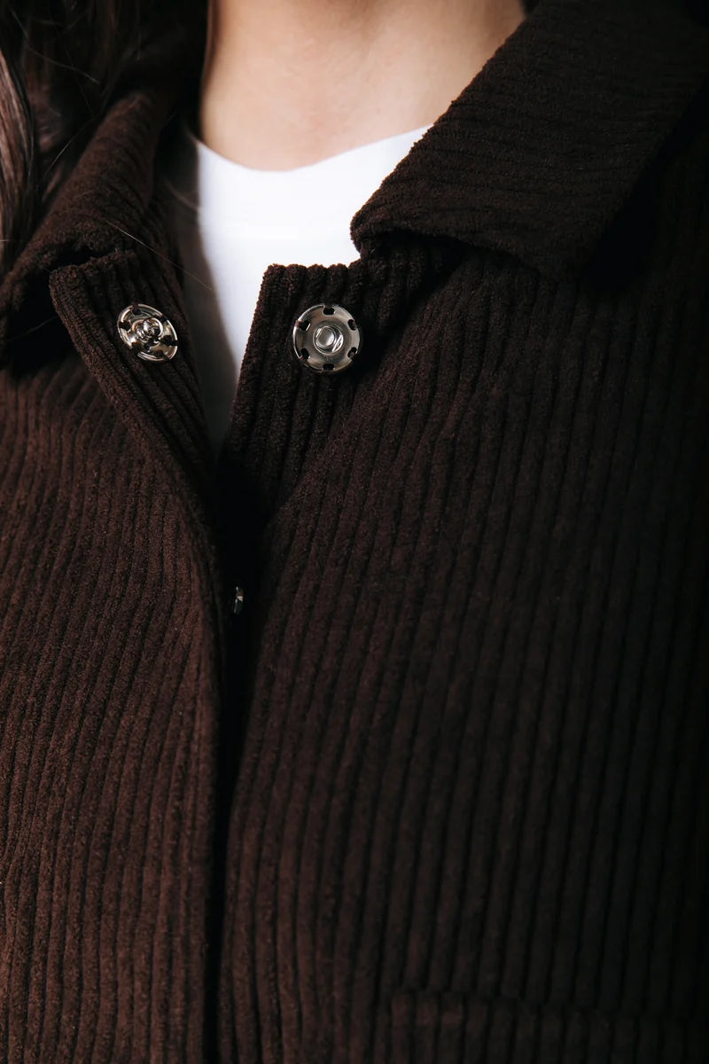 Jo corduroy worker jacket I brown