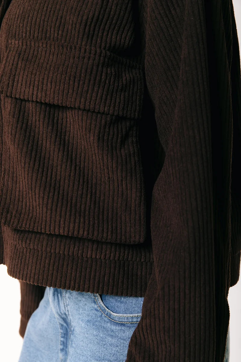 Jo corduroy worker jacket I brown
