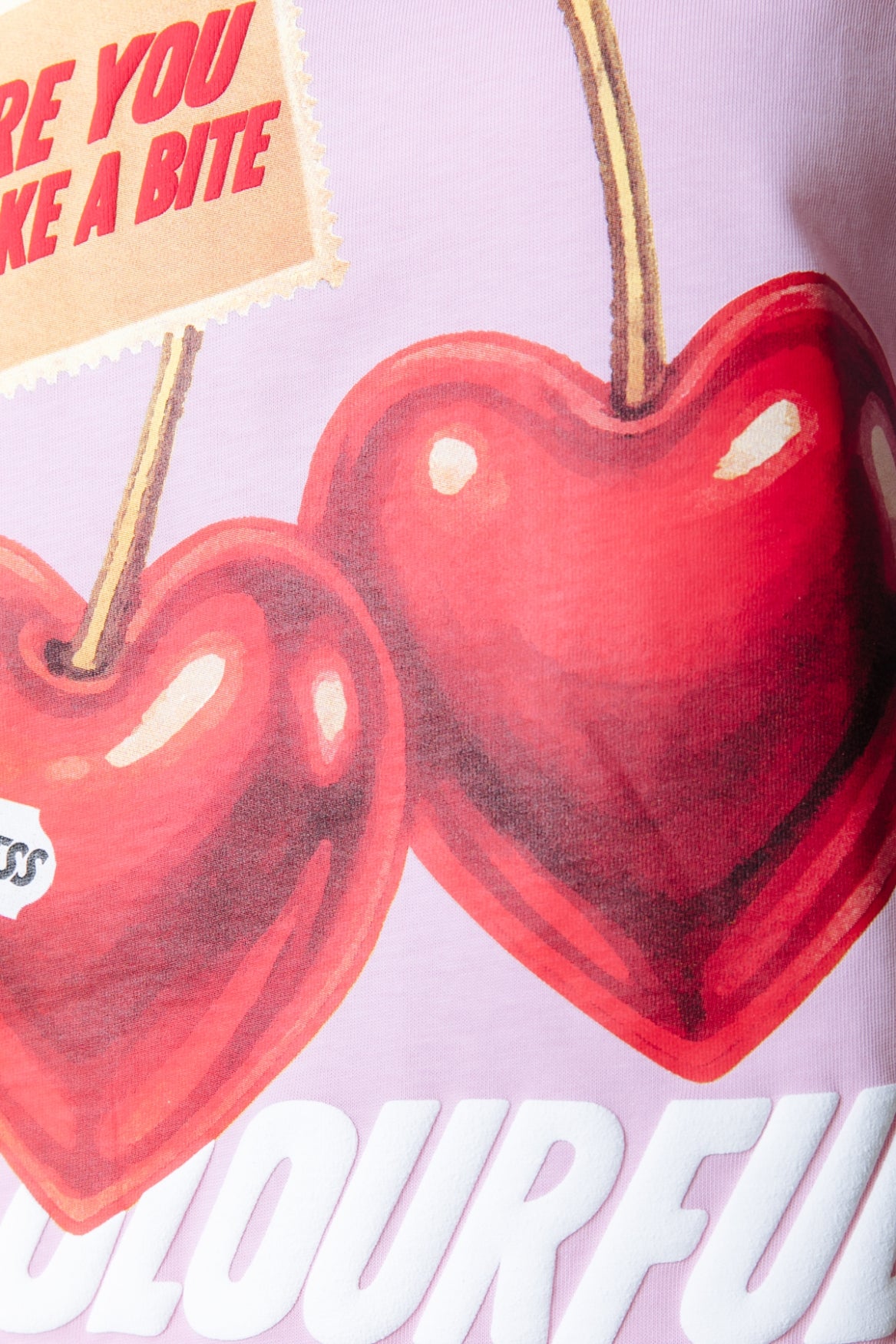 Sweet cherry tee | Fresh pink