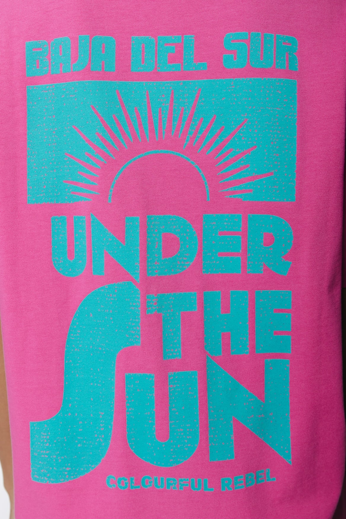 Under the sun tee dress - pink