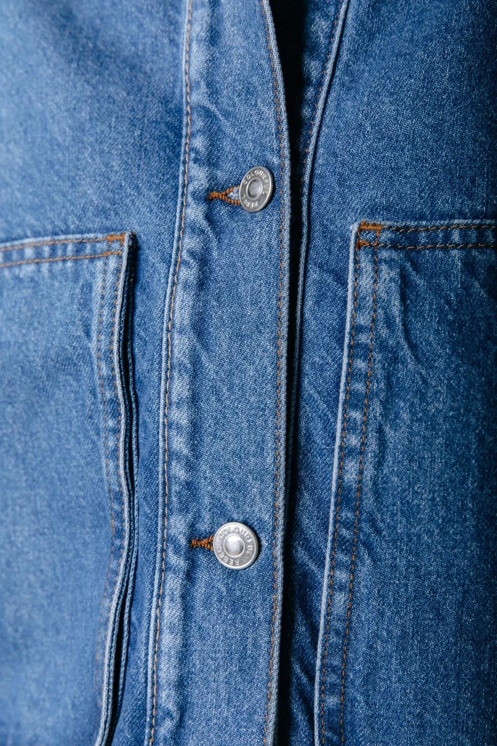 Jo Star Worker Jacket I Mid Blue denim