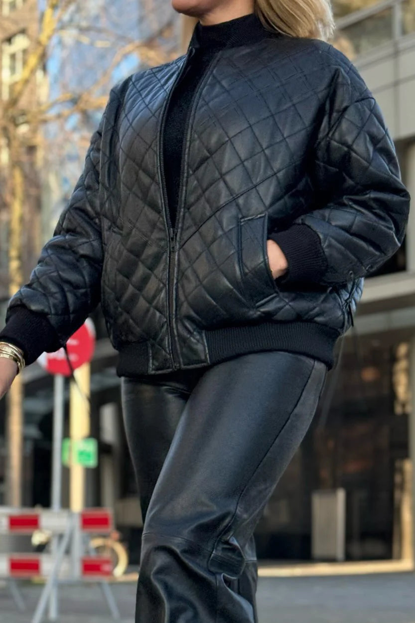 Louis quilted leather jacket