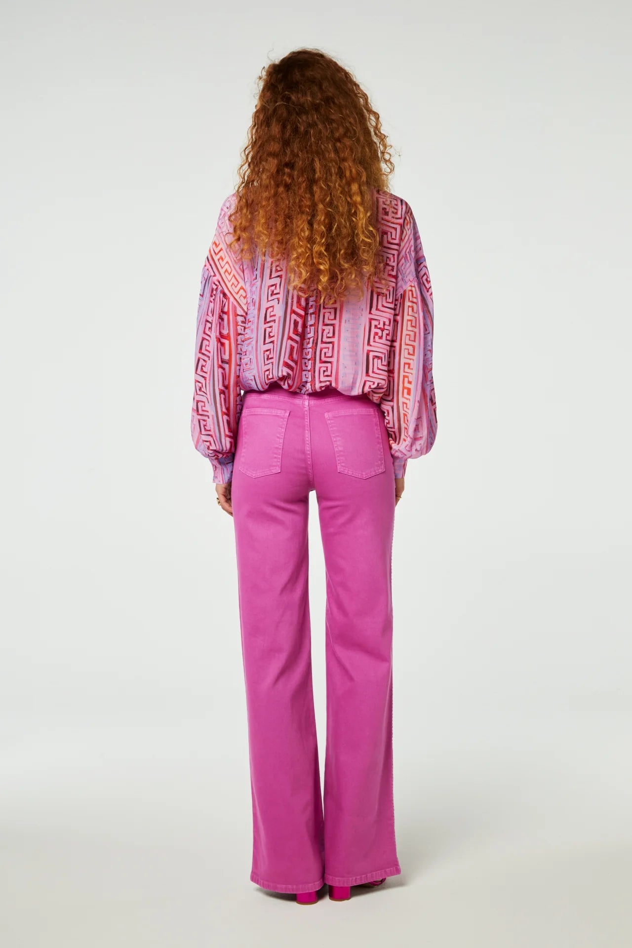 Gabriel blouse | pink neo classic
