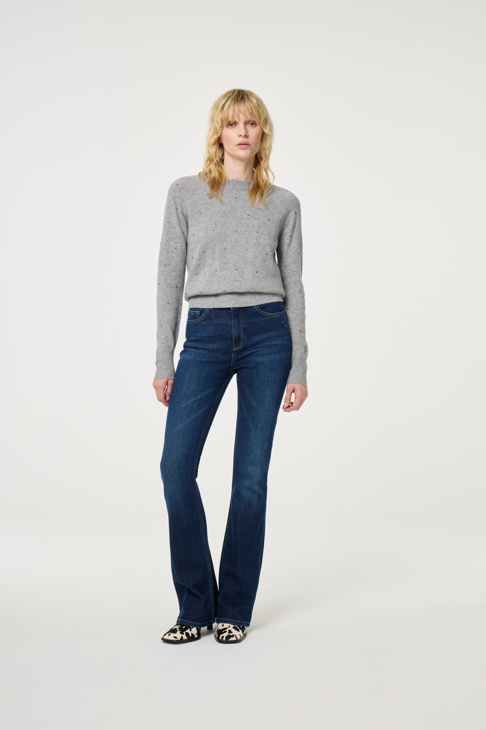 Lidi Rhinestone pullover