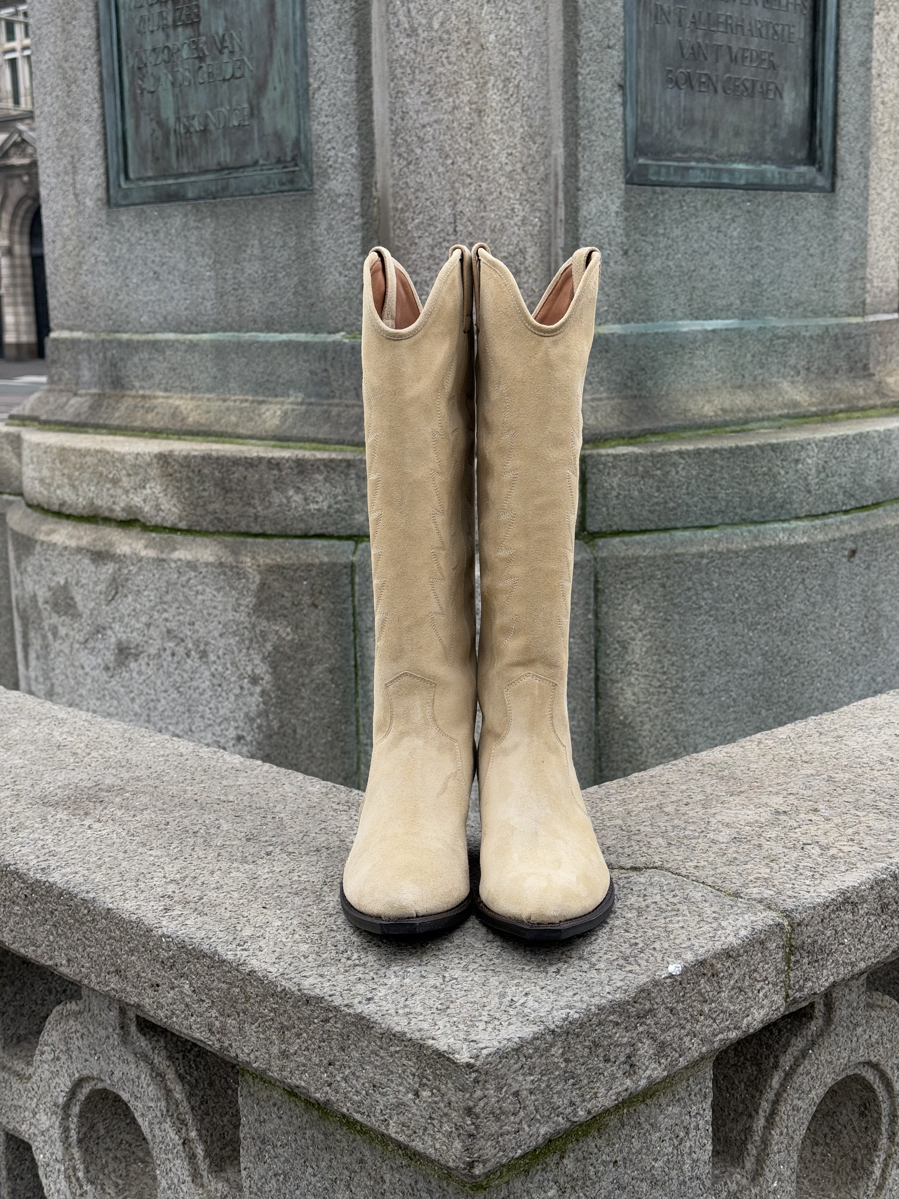 Lia boots high | naturel