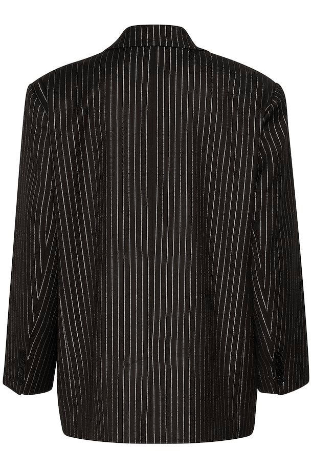 Caylina lurex pinstripe blazer