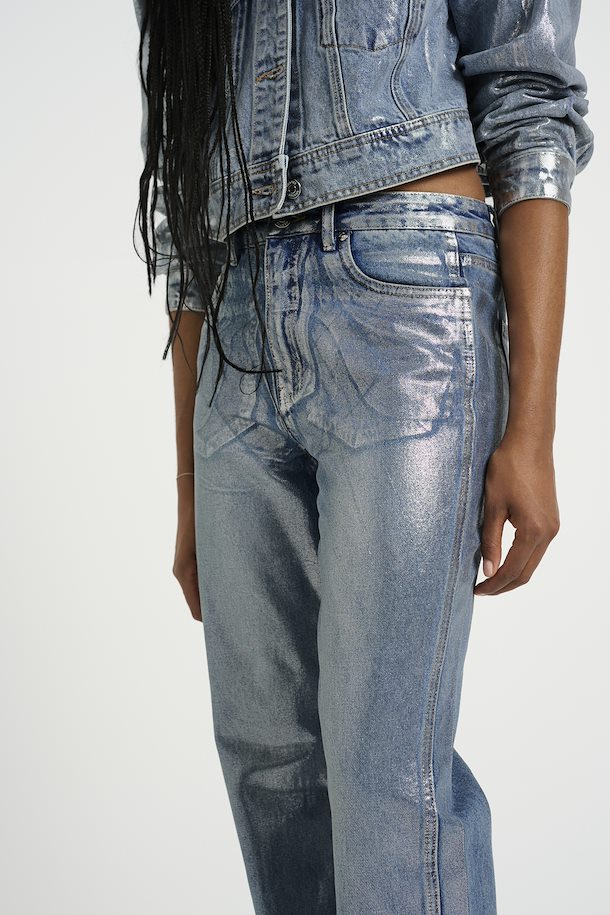 Coaty denim pants