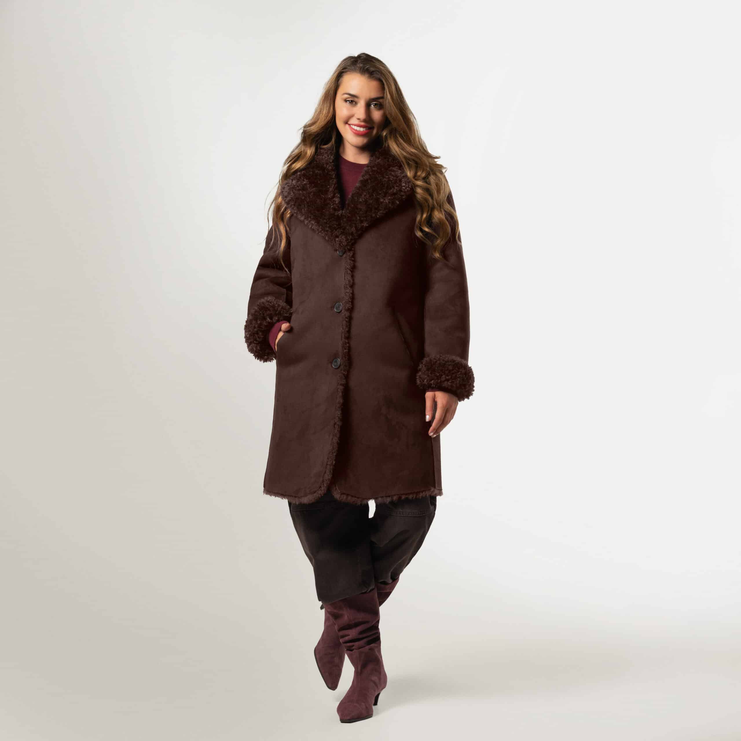 Jacket 6699472 | chocolate plum