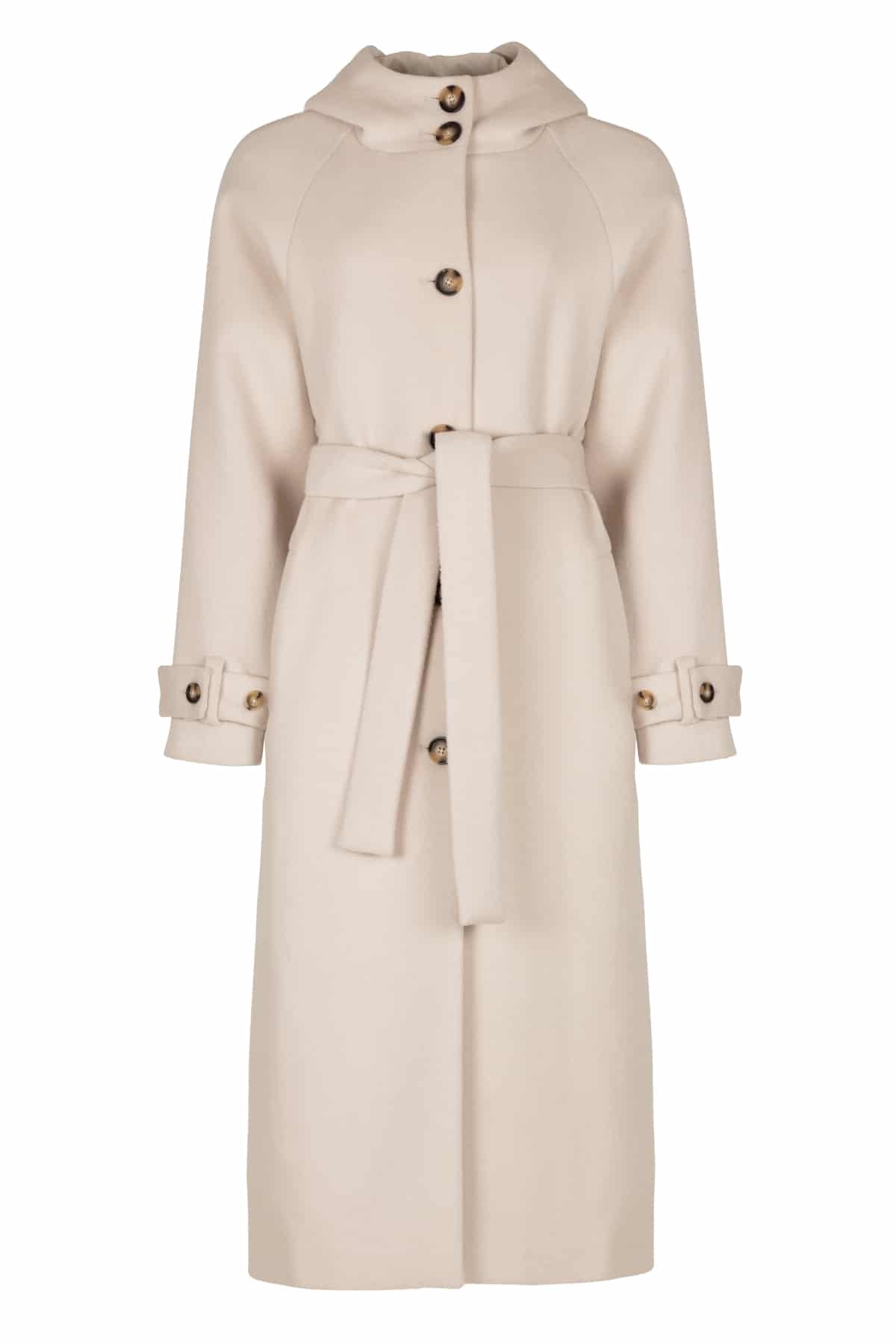Long coat 6618431 | chocolate plum