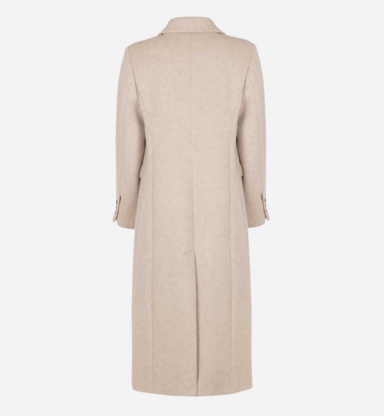 22 Pony Wool coat | Oatmilk
