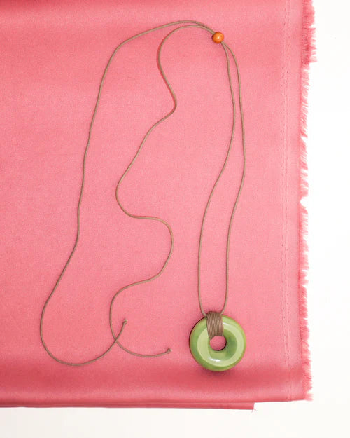 The Green Ceramic Necklace