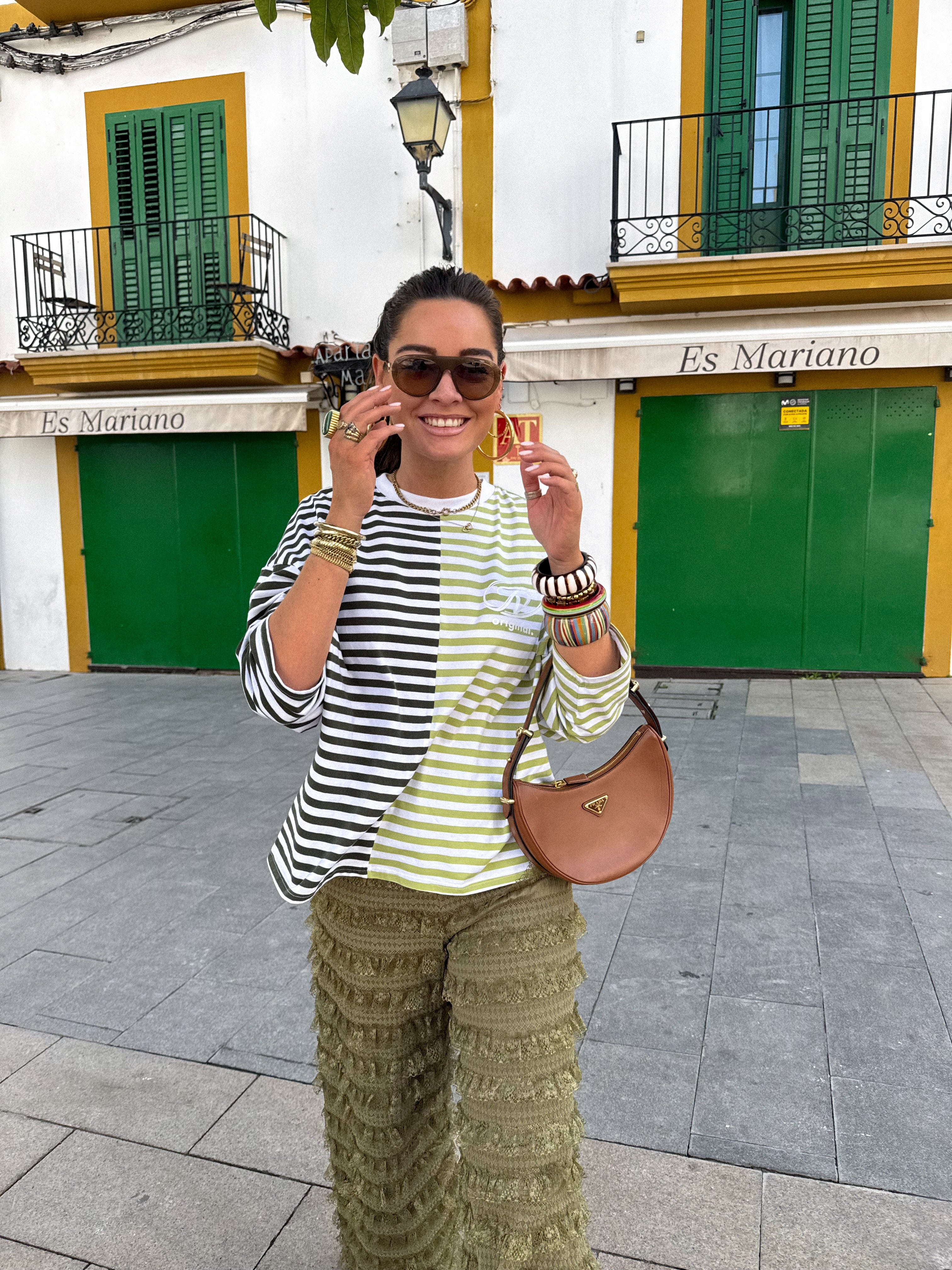 Lo ruffle pants | Avocado