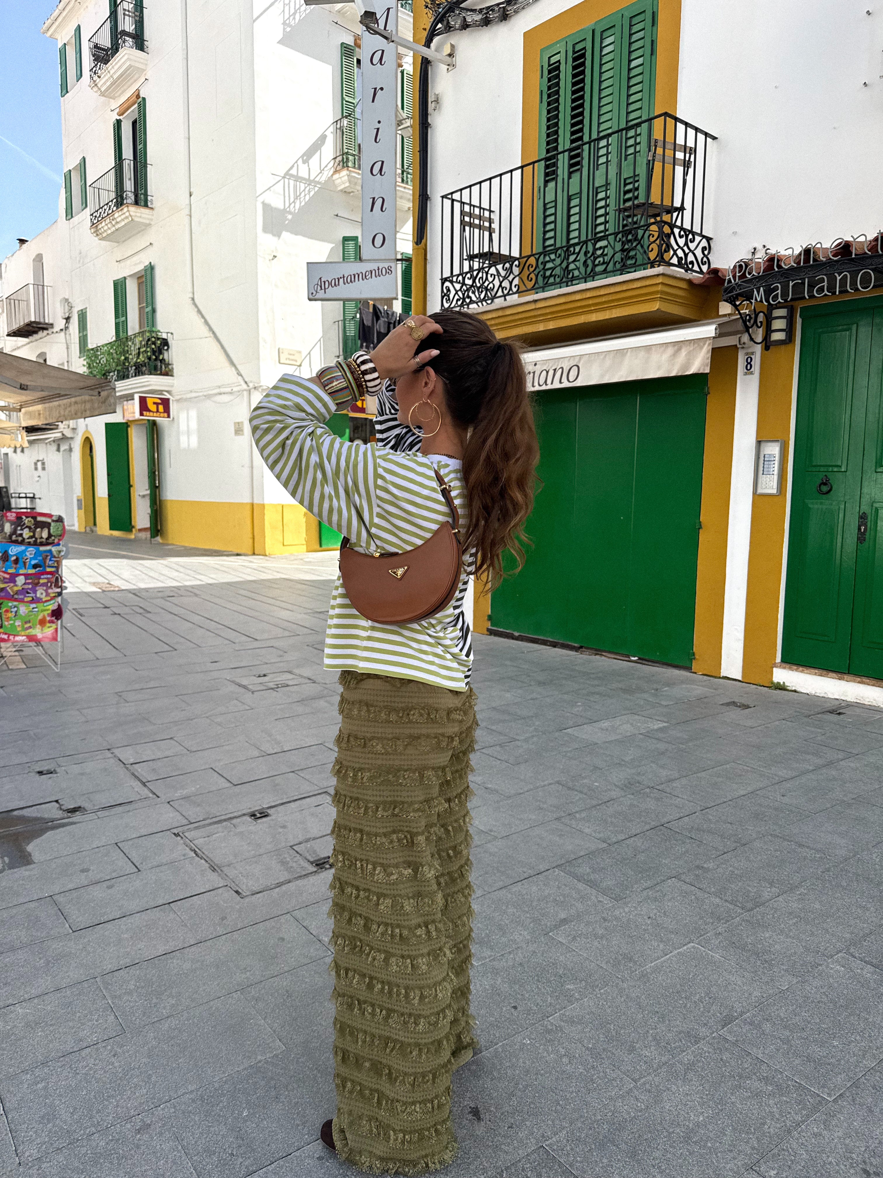 Lo ruffle pants | Avocado