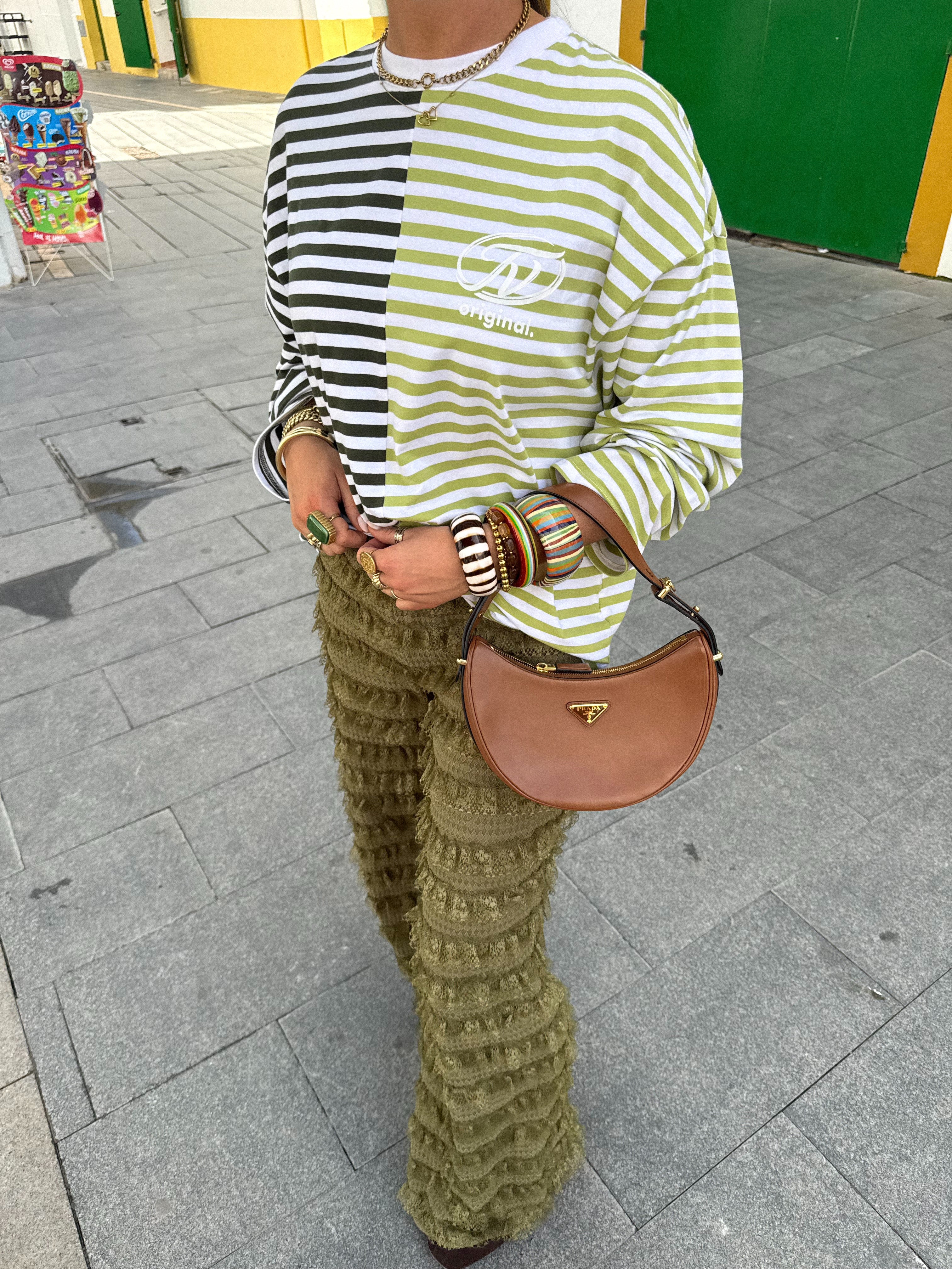 Lo ruffle pants | Avocado